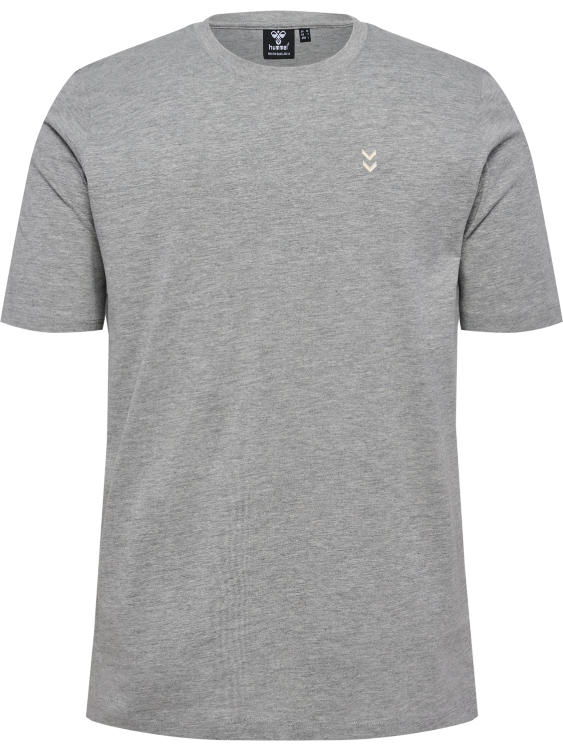 hmlPULSE T-SHIRT, GREY MELANGE, packshot