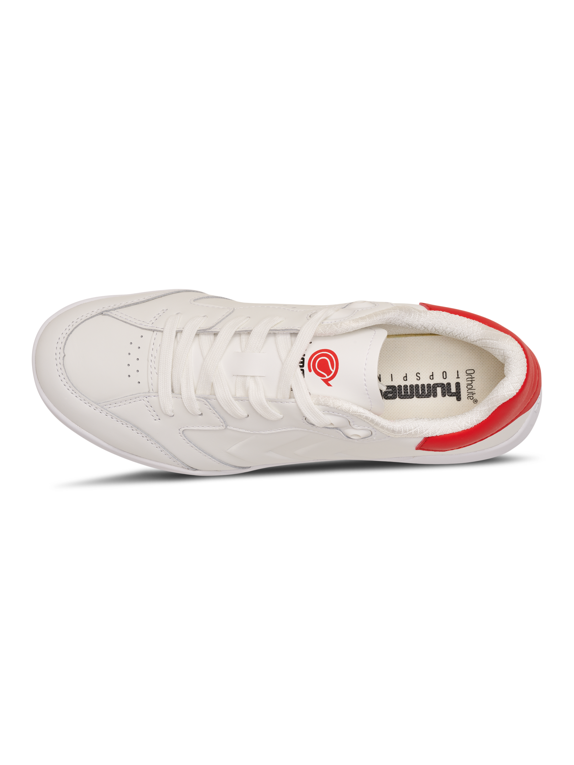 TOP SPIN REACH LX-E SPORT, WHITE/RED, packshot