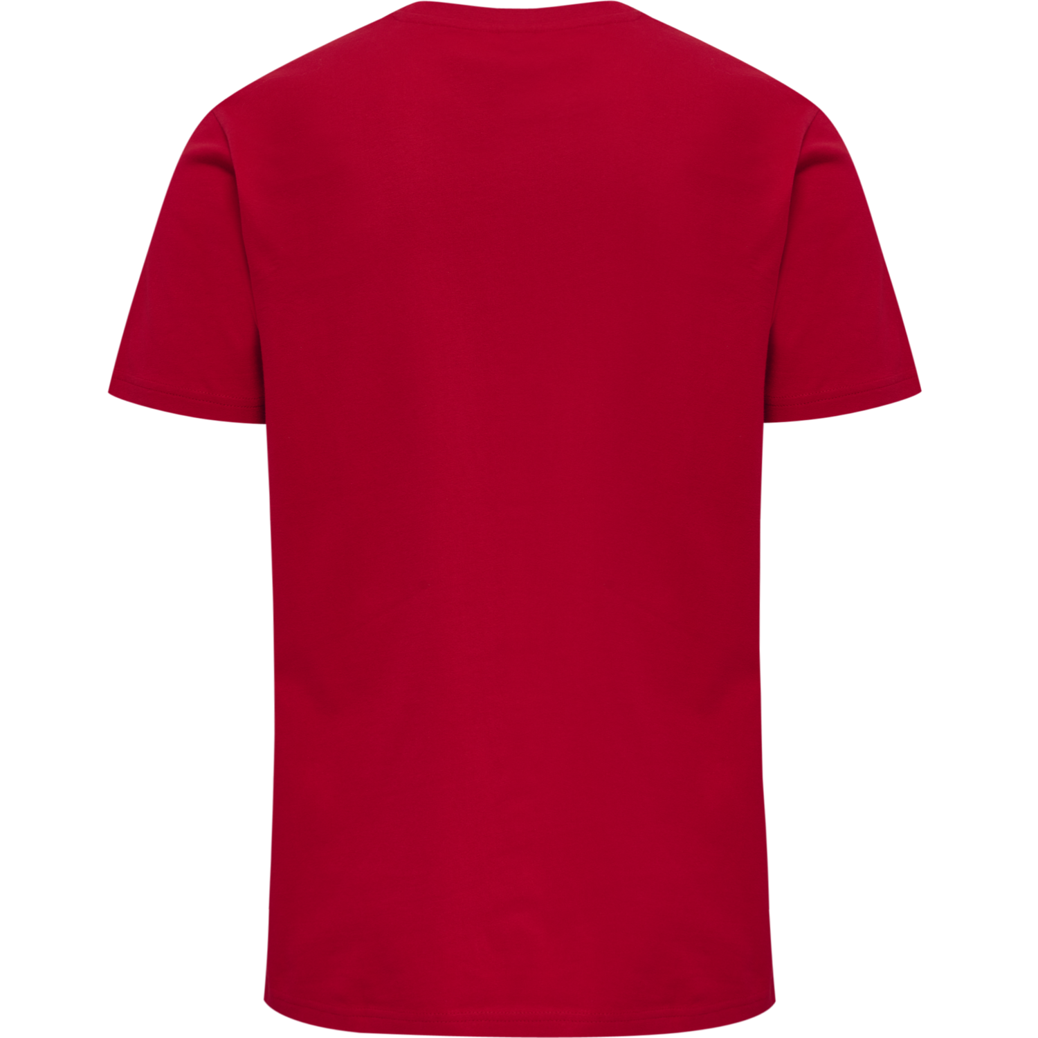 hmlRED BASIC T-SHIRT S/S, TANGO RED, packshot