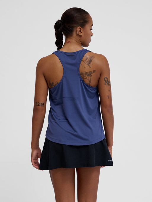 hmlCOURT LIGHT WEIGHT TANKTOP W, BLUE INDIGO, model