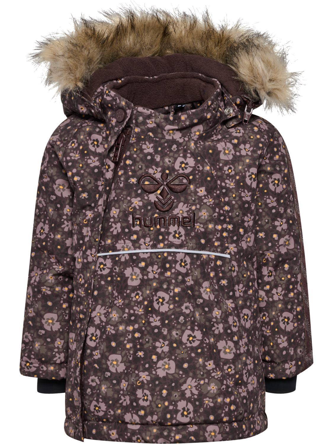 hmlJESSIE TEX JACKET, FUDGE, packshot