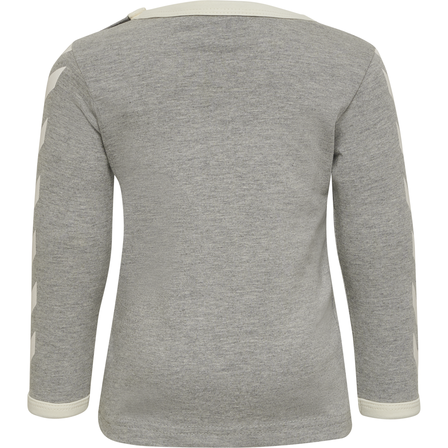 hmlFLIPPER T-SHIRT L/S, GREY MELANGE, packshot