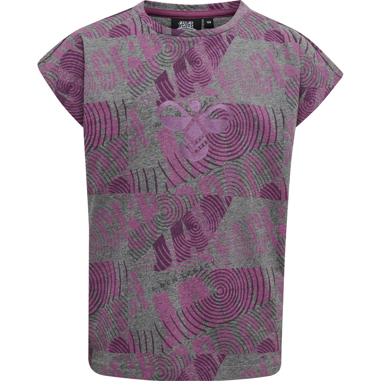 hmlSPACE JAM DIEZ T-SHIRT S/S, AMARANTH, packshot