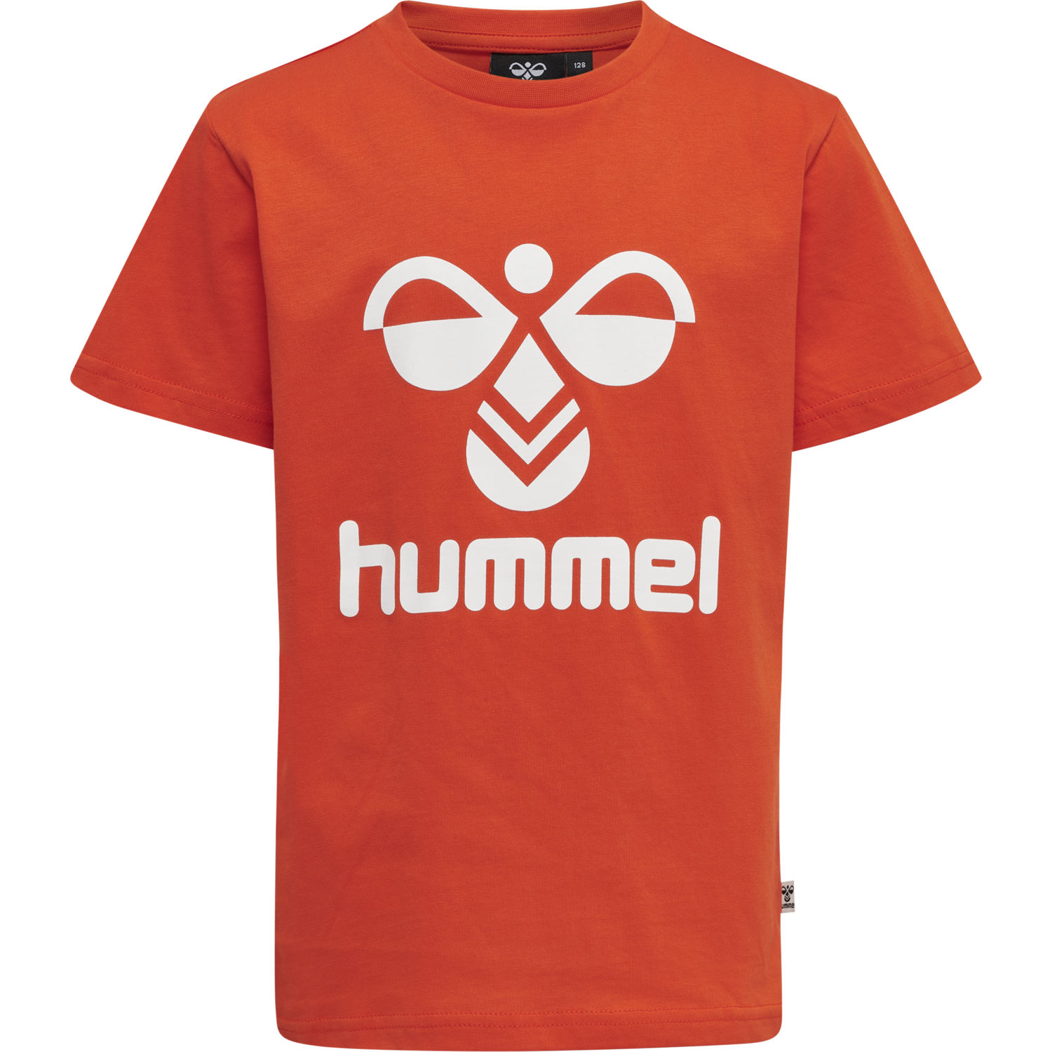 hmlTRES T-SHIRT S/S, CHERRY TOMATO, packshot