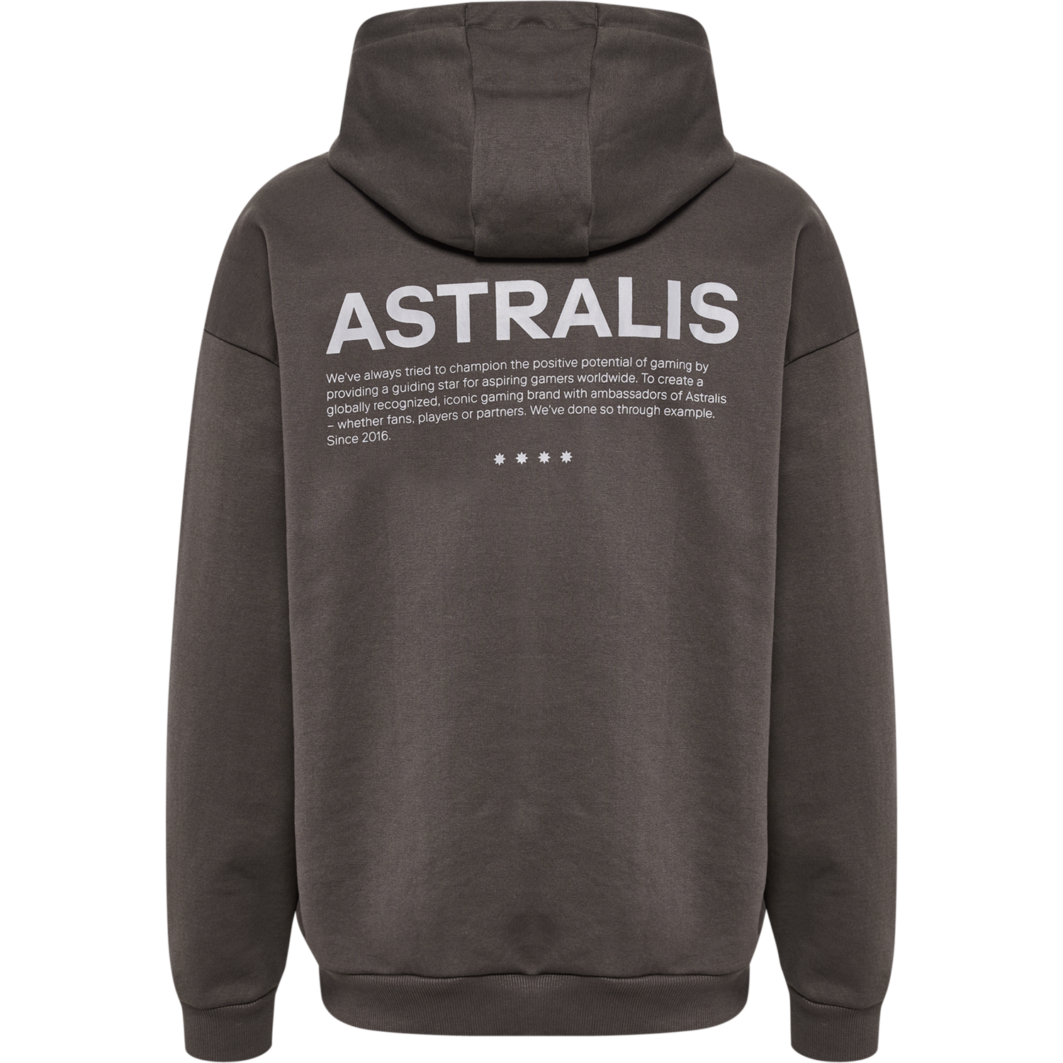 ASTRALIS 24 FAN LOOSE HOODIE, RAVEN, packshot