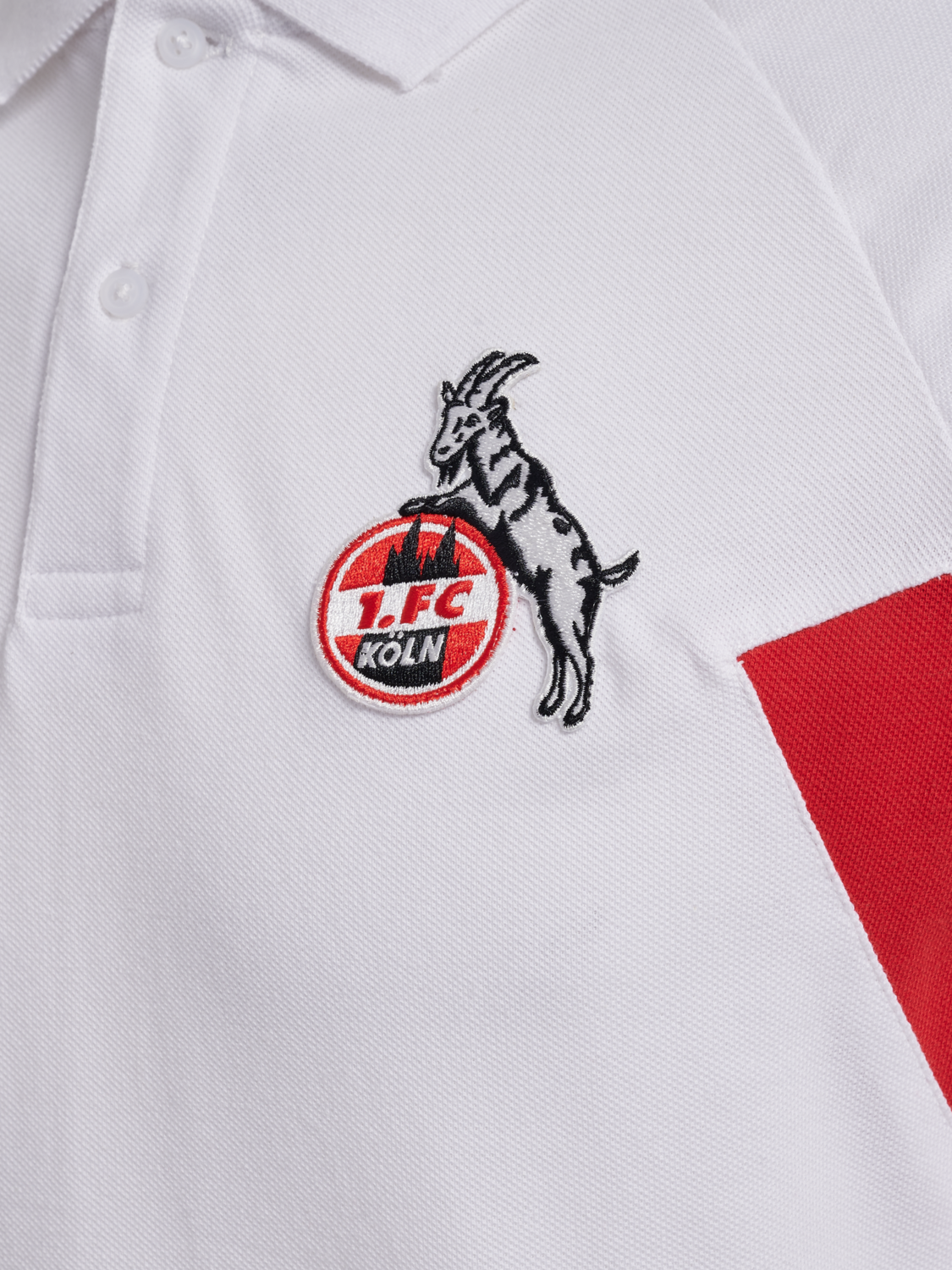1FCK 23/24 TRAVEL POLO, WHITE, packshot