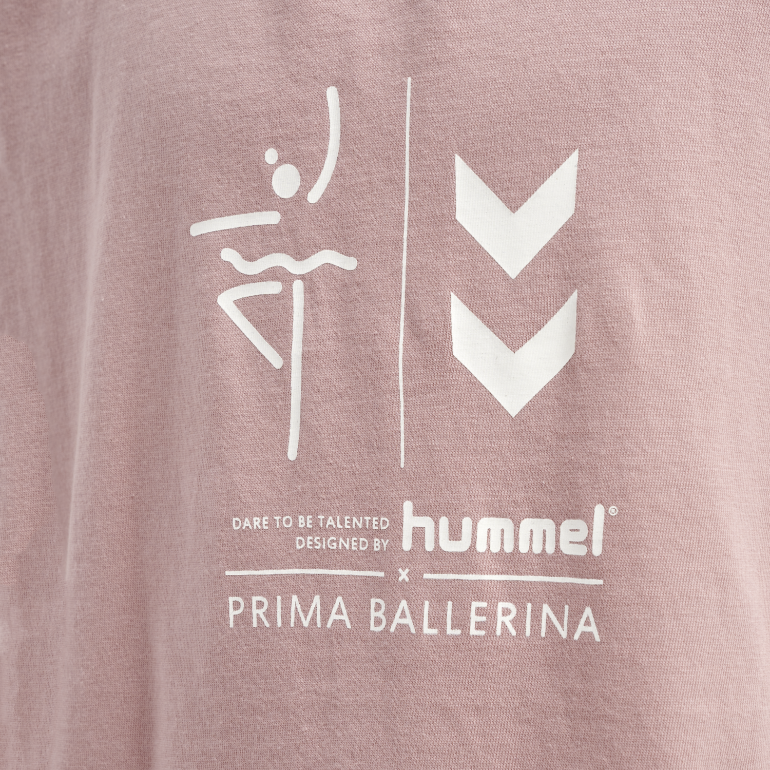 hmlPRIMA BEE T-SHIRT S/S, WOODROSE, packshot