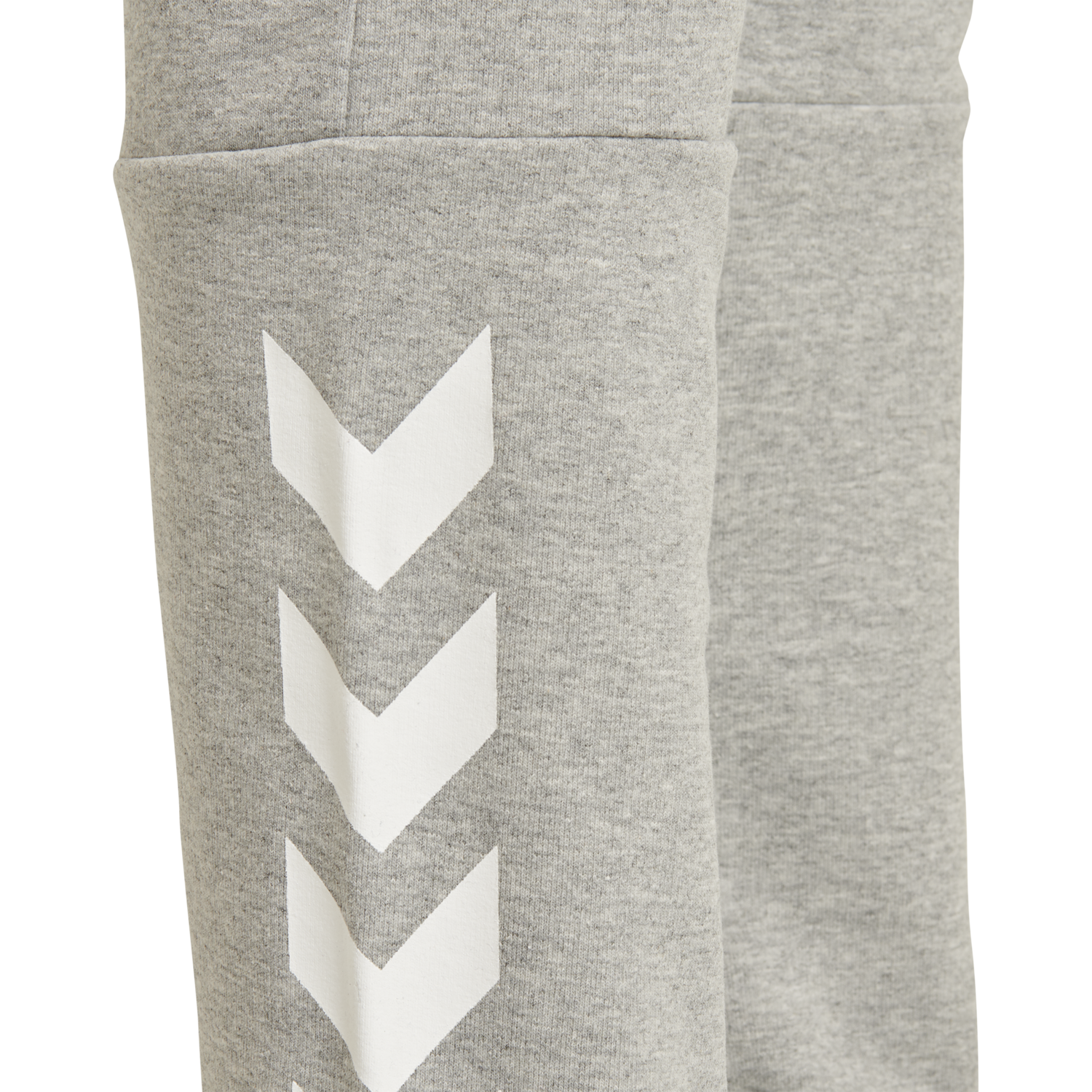 hmlNONI REGULAR PANTS, GREY MELANGE, packshot