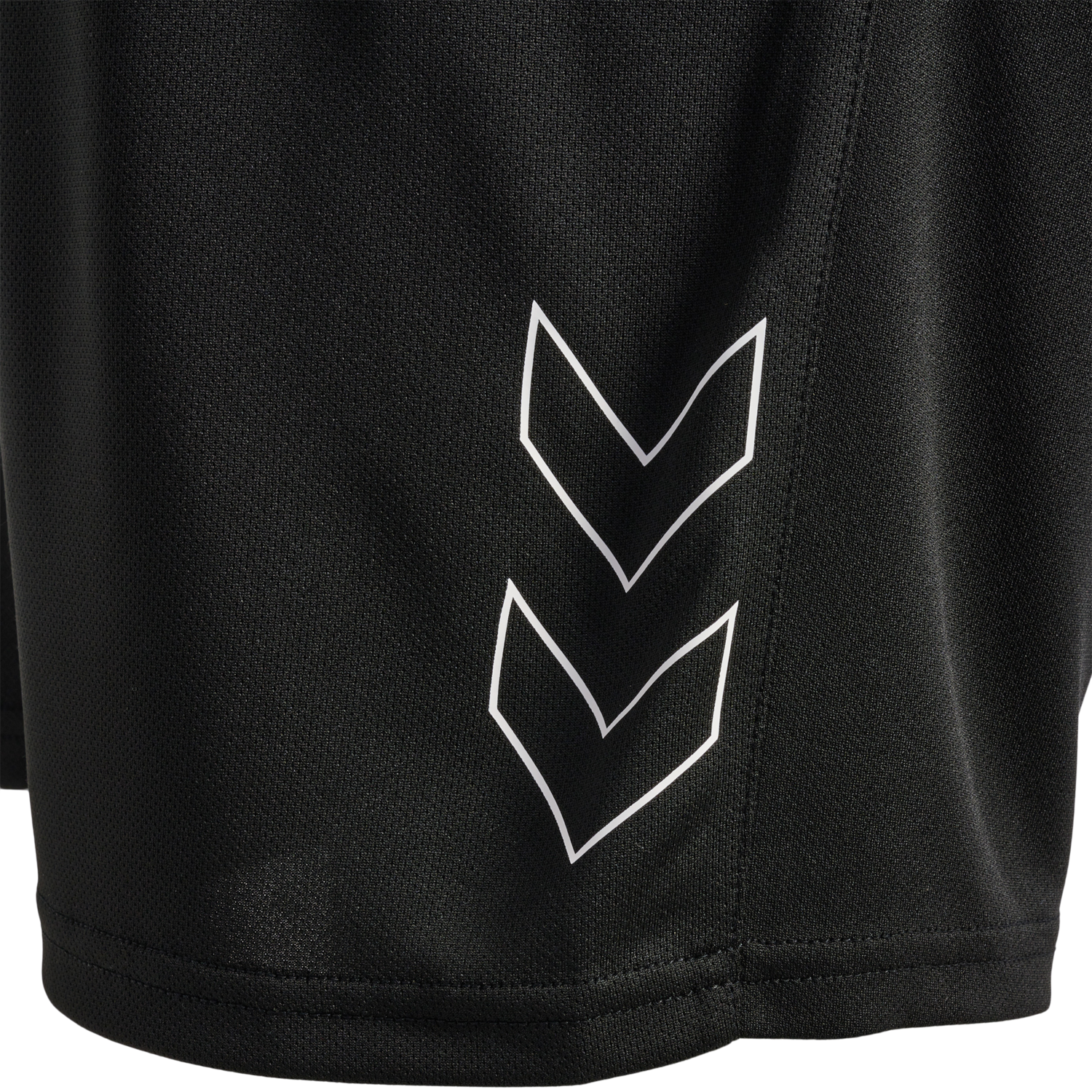 hmlTE FLEX MESH SHORTS, BLACK, packshot