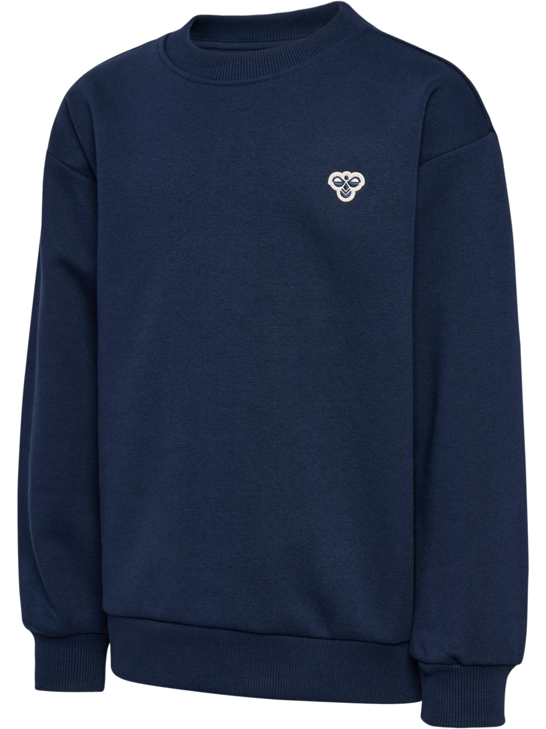 hmlJR LOOSE CREWNECK BEE, DRESS BLUES, packshot