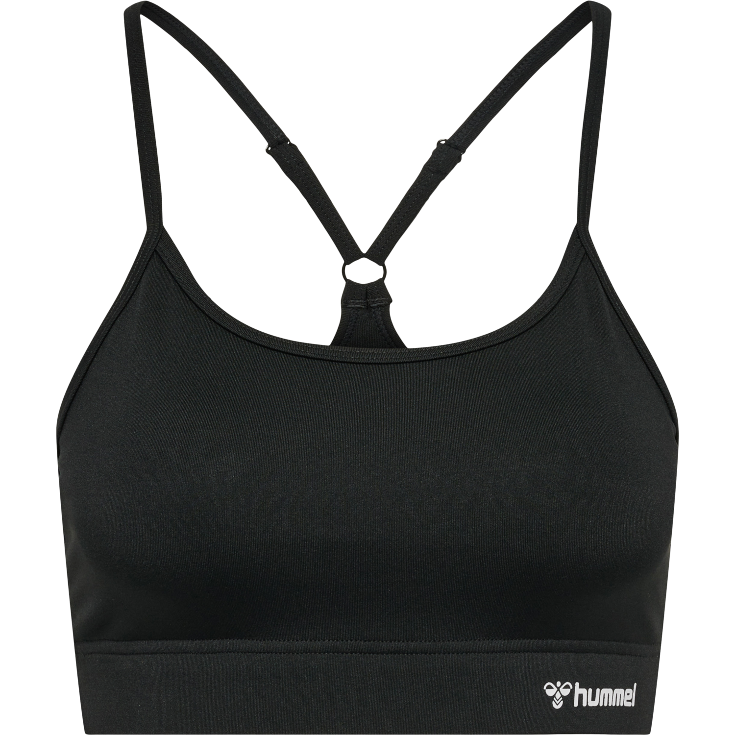 hmlMT CHIPO PADDED SPORTS BRA, BLACK, packshot