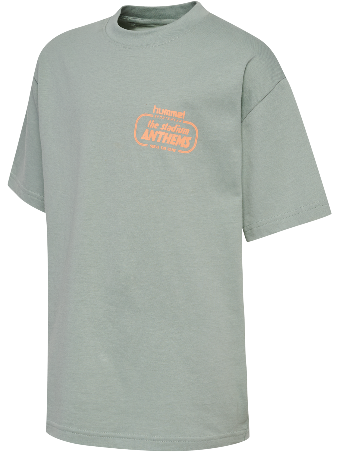 hmlJR LOOSE T-SHIRT S/S STADIUM, ICEBERG GREEN, packshot