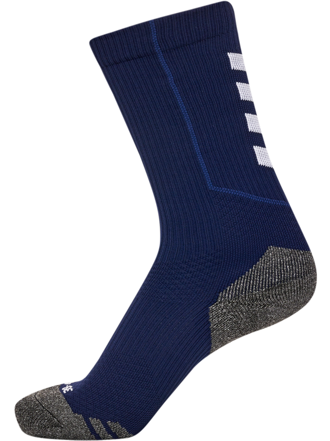 hmlPRO TRAINING SOCKS LOW, MARINE/WHITE, packshot