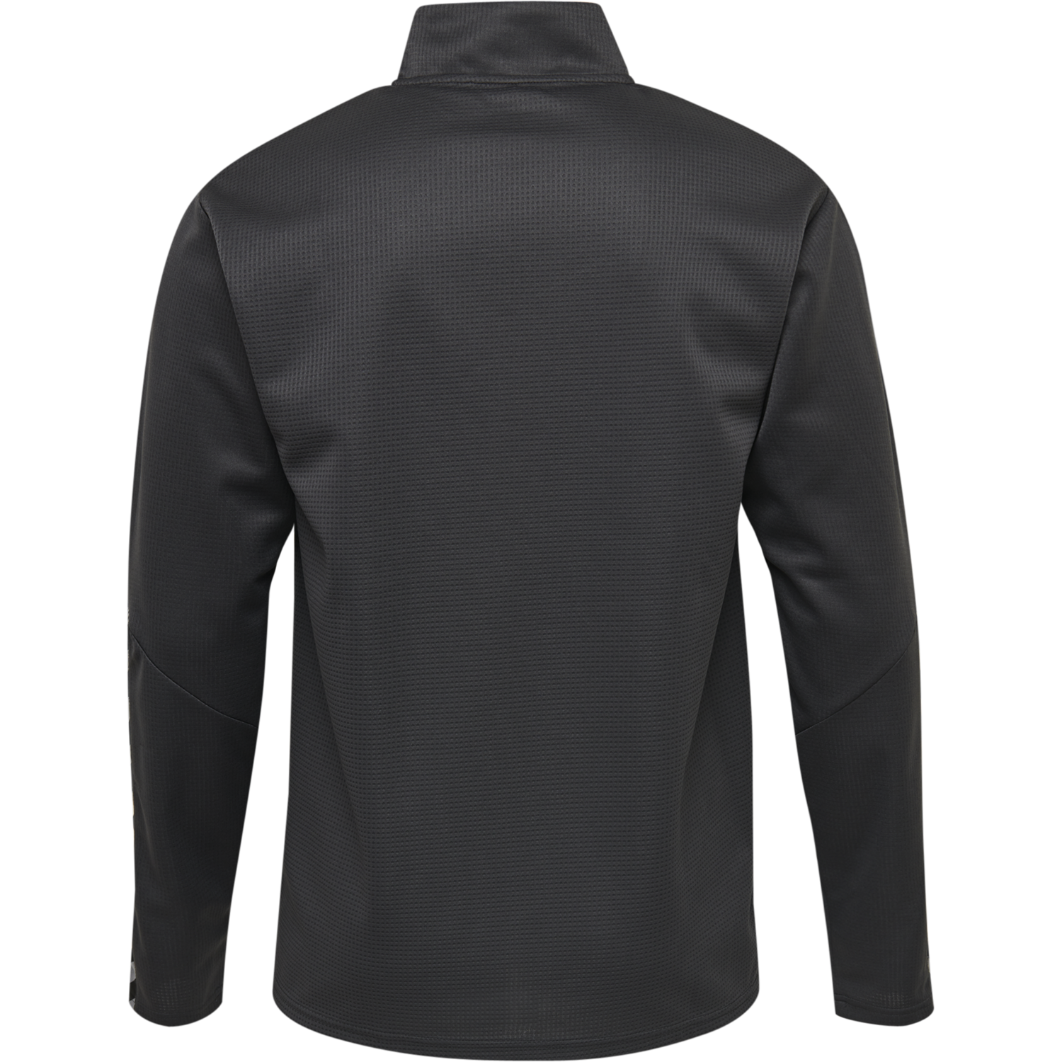 hmlAUTHENTIC HALF ZIP SWEATSHIRT, ASPHALT, packshot