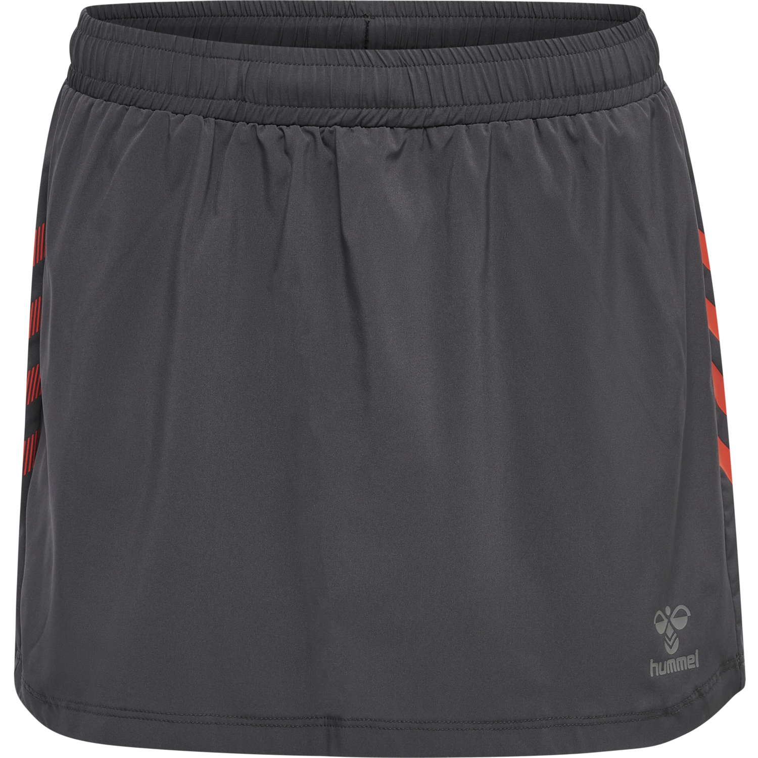 hmlPRO GRID GAME SKIRT, FORGED IRON, packshot