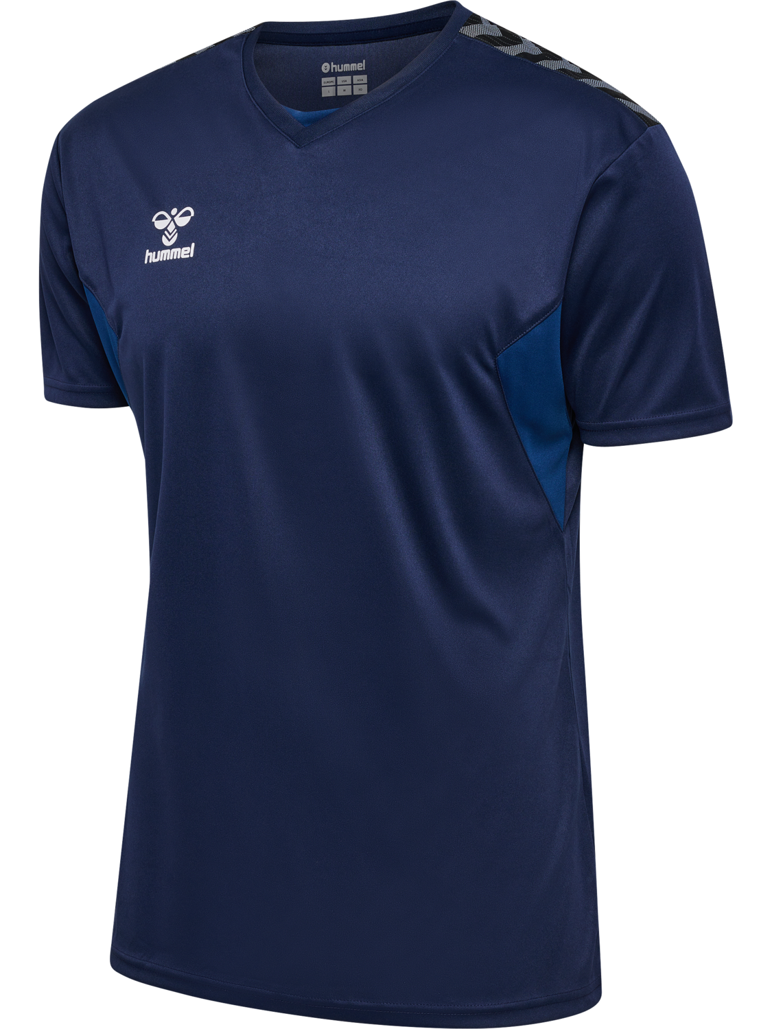 hmlAUTHENTIC PL JERSEY S/S, MARINE, packshot