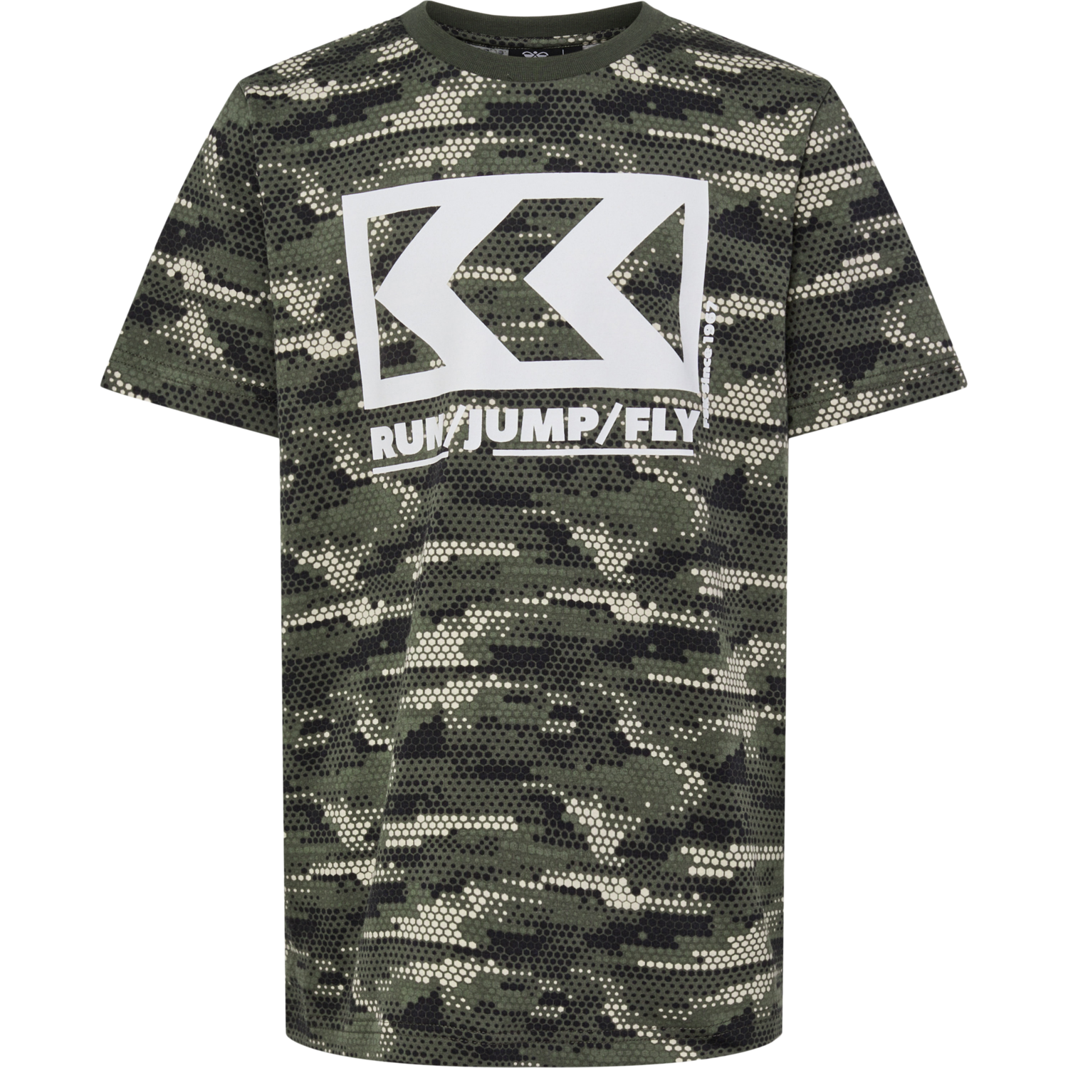 hmlFSK LOW T-SHIRT S/S, OLIVE NIGHT, packshot