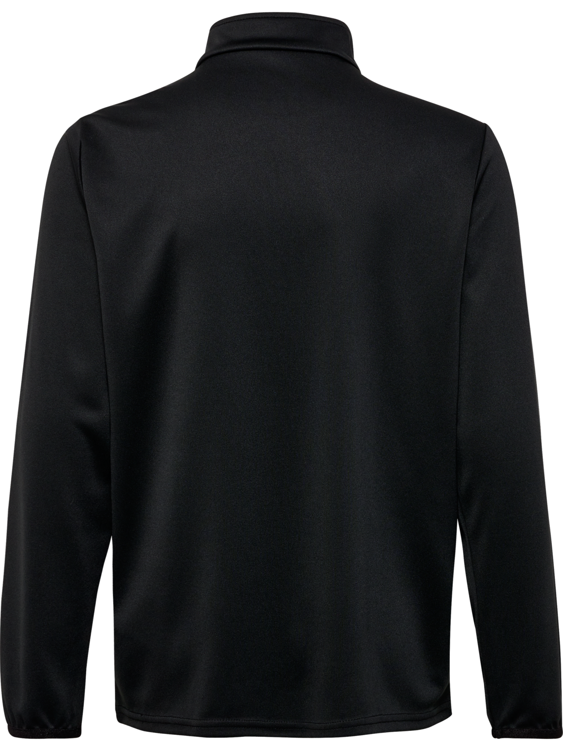hmlESSENTIAL HALF-ZIP KIDS, BLACK, packshot
