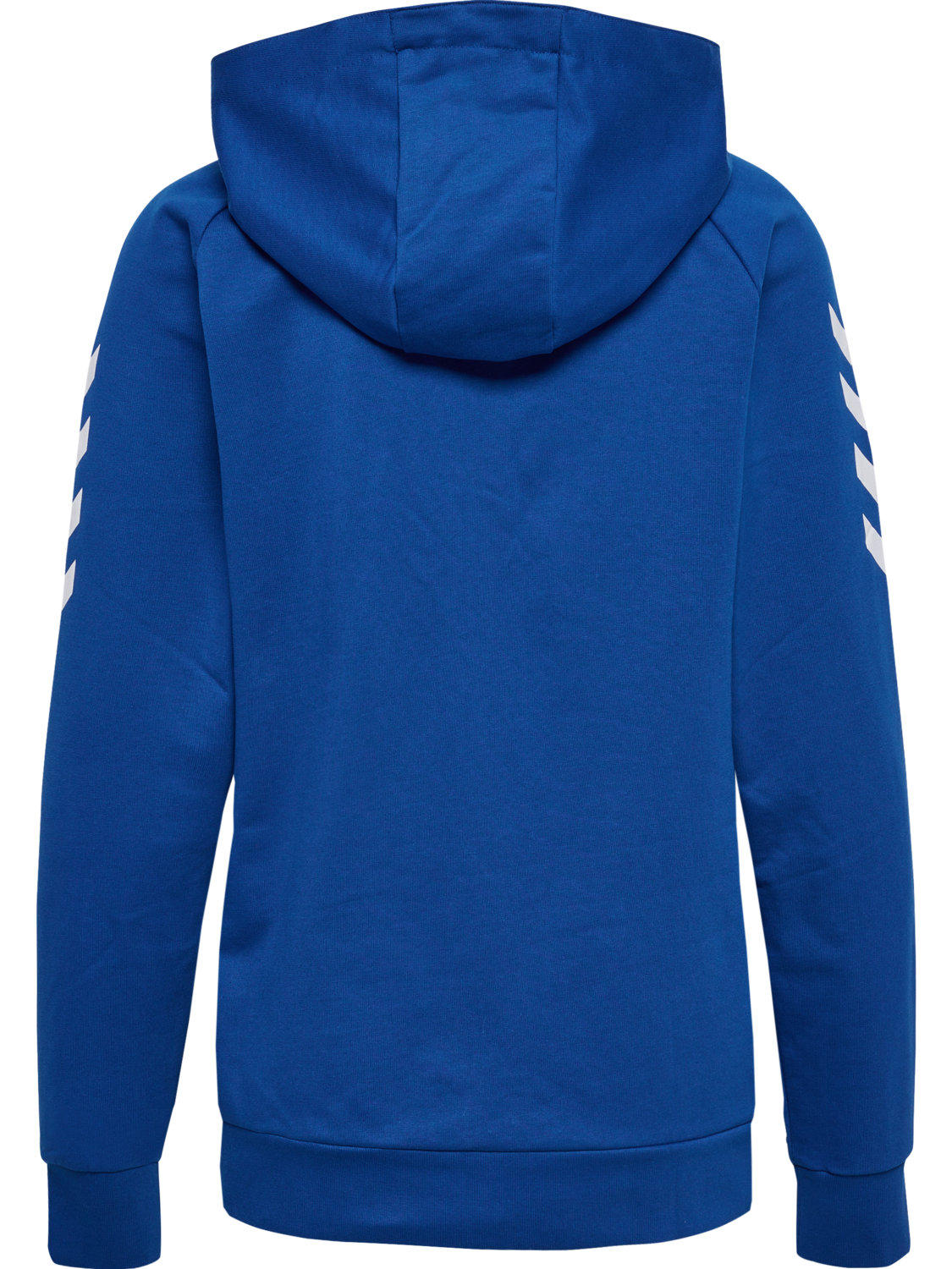 HUMMEL GO COTTON ZIP HOODIE WOMAN, TRUE BLUE, packshot