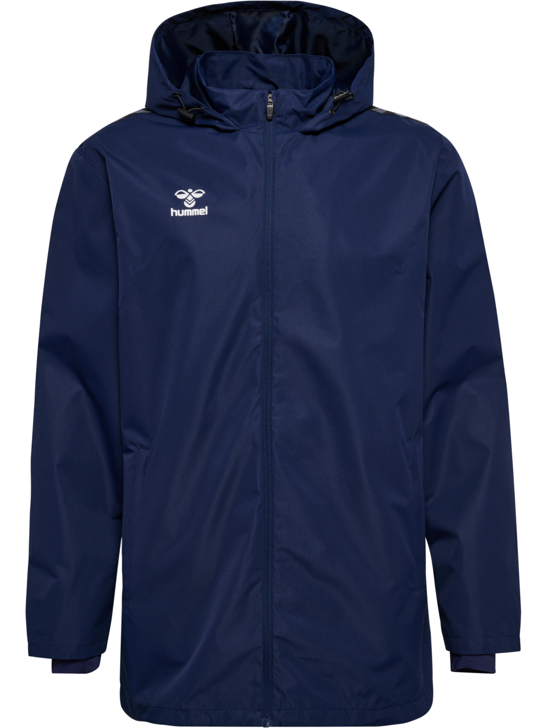 hmlAUTHENTIC ALL WEATHER JACKET, MARINE, packshot