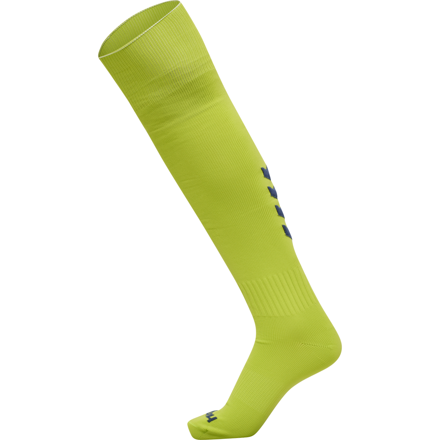 hmlPROMO FOOTBALL SOCK, LIME PUNCH, packshot