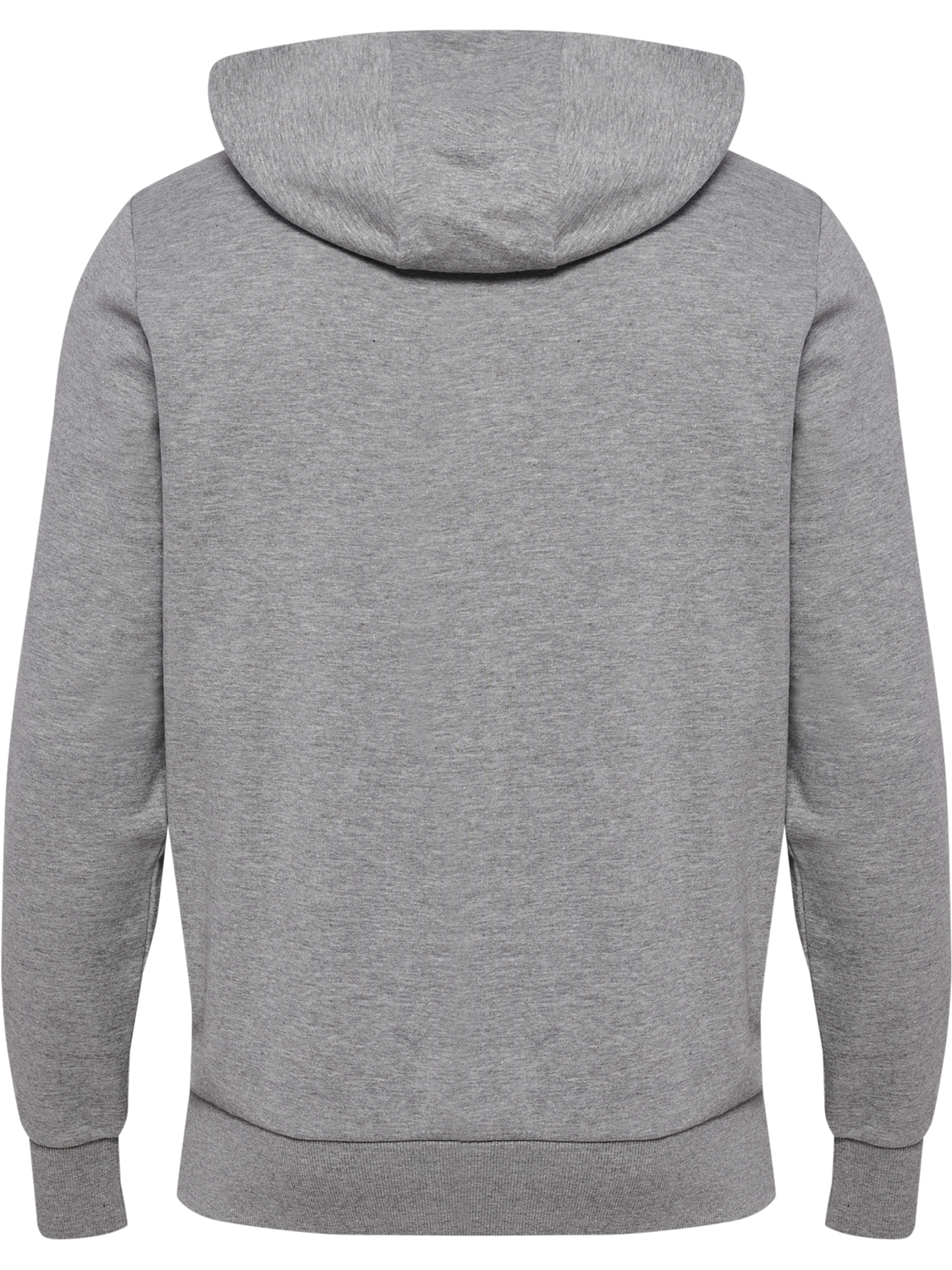 hmlPULSE SWEAT HOODIE, GREY MELANGE, packshot