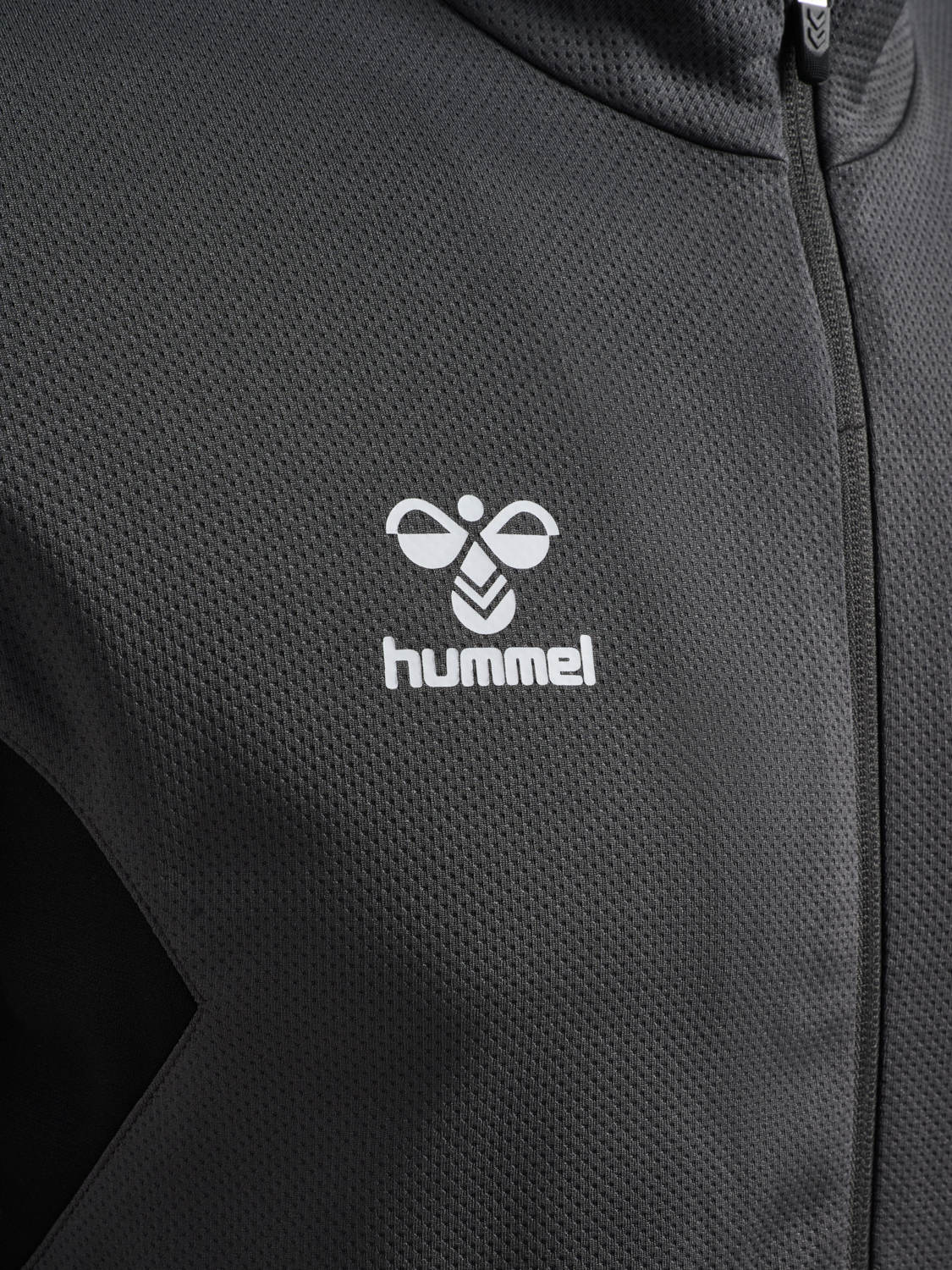 hmlAUTHENTIC PL ZIP JACKET, ASPHALT, packshot