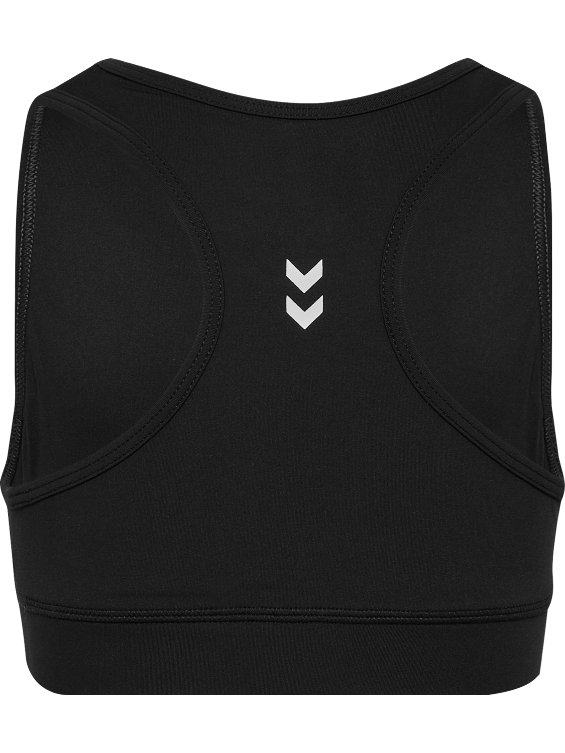 hmlJR PULSE SHORT TOP, BLACK, packshot