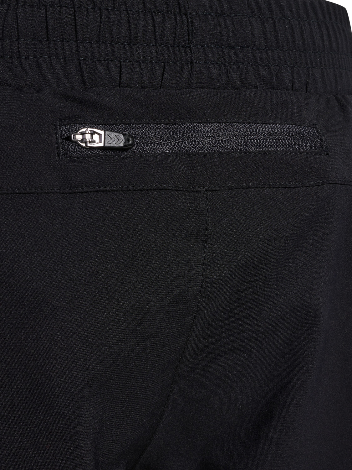 hmlRUN SHORTS KIDS, BLACK, packshot