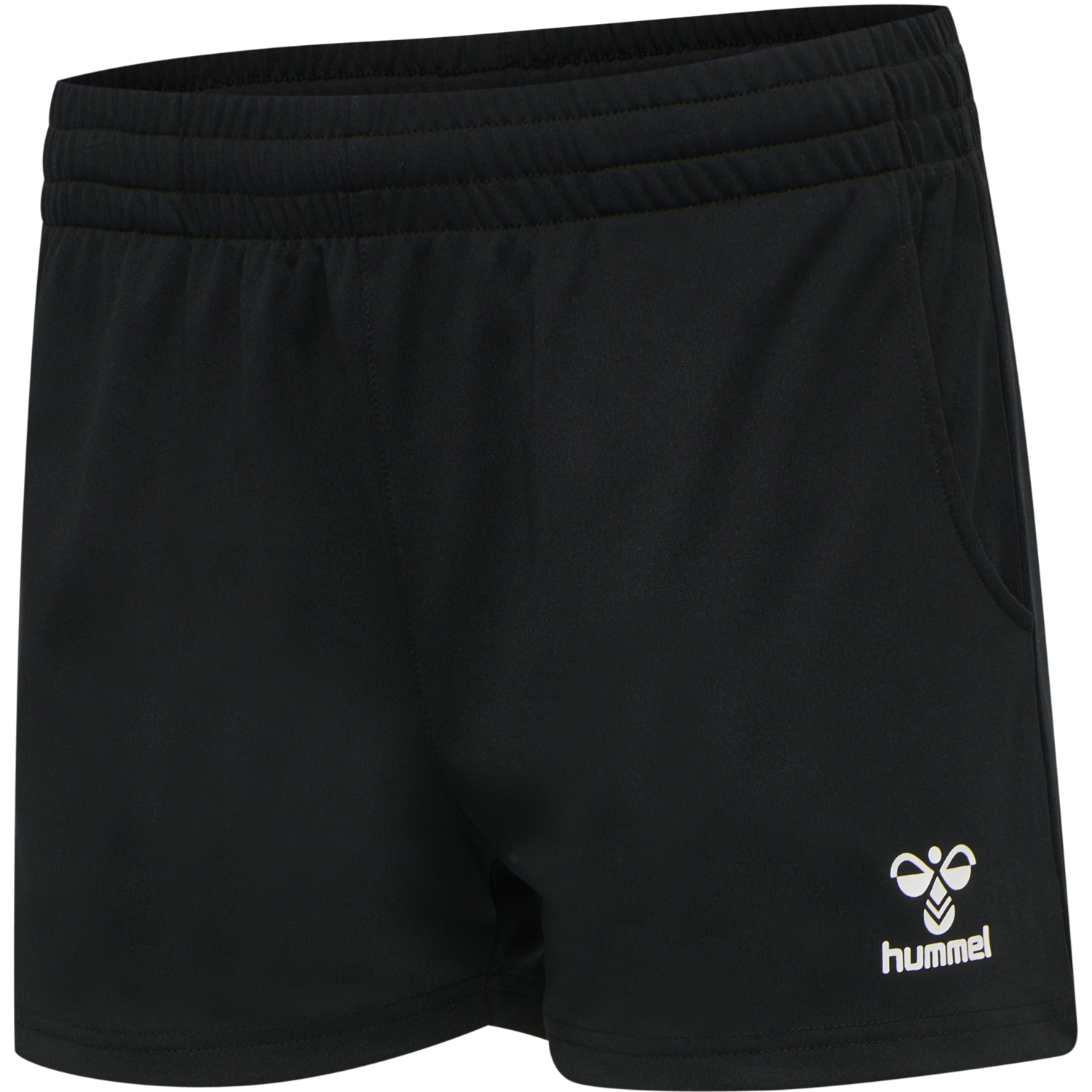 hmlREFEREE CHEVRON WO SHORTS, BLACK, packshot