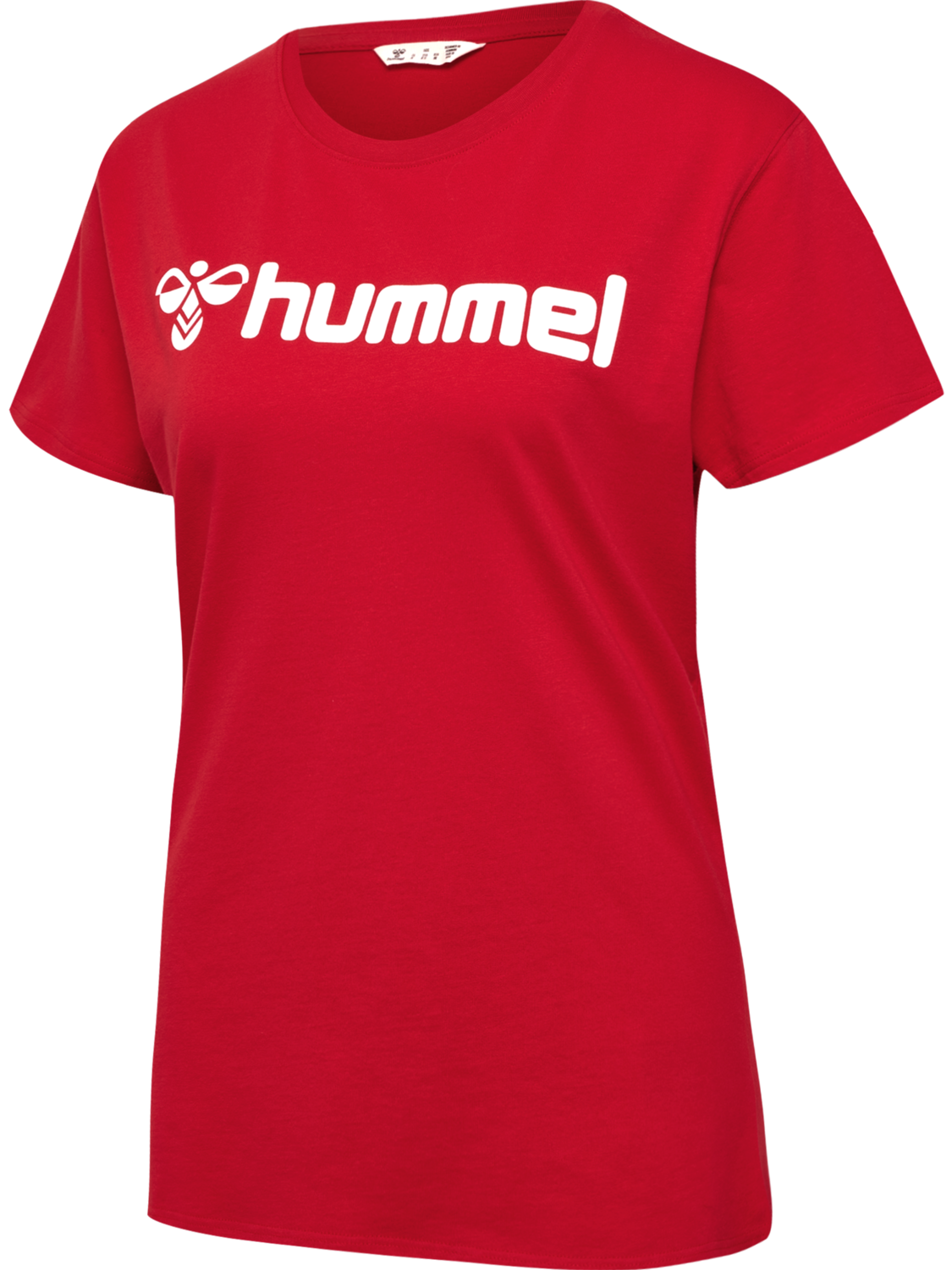 hmlGO 2.0 LOGO T-SHIRT S/S WOMAN, TRUE RED, packshot