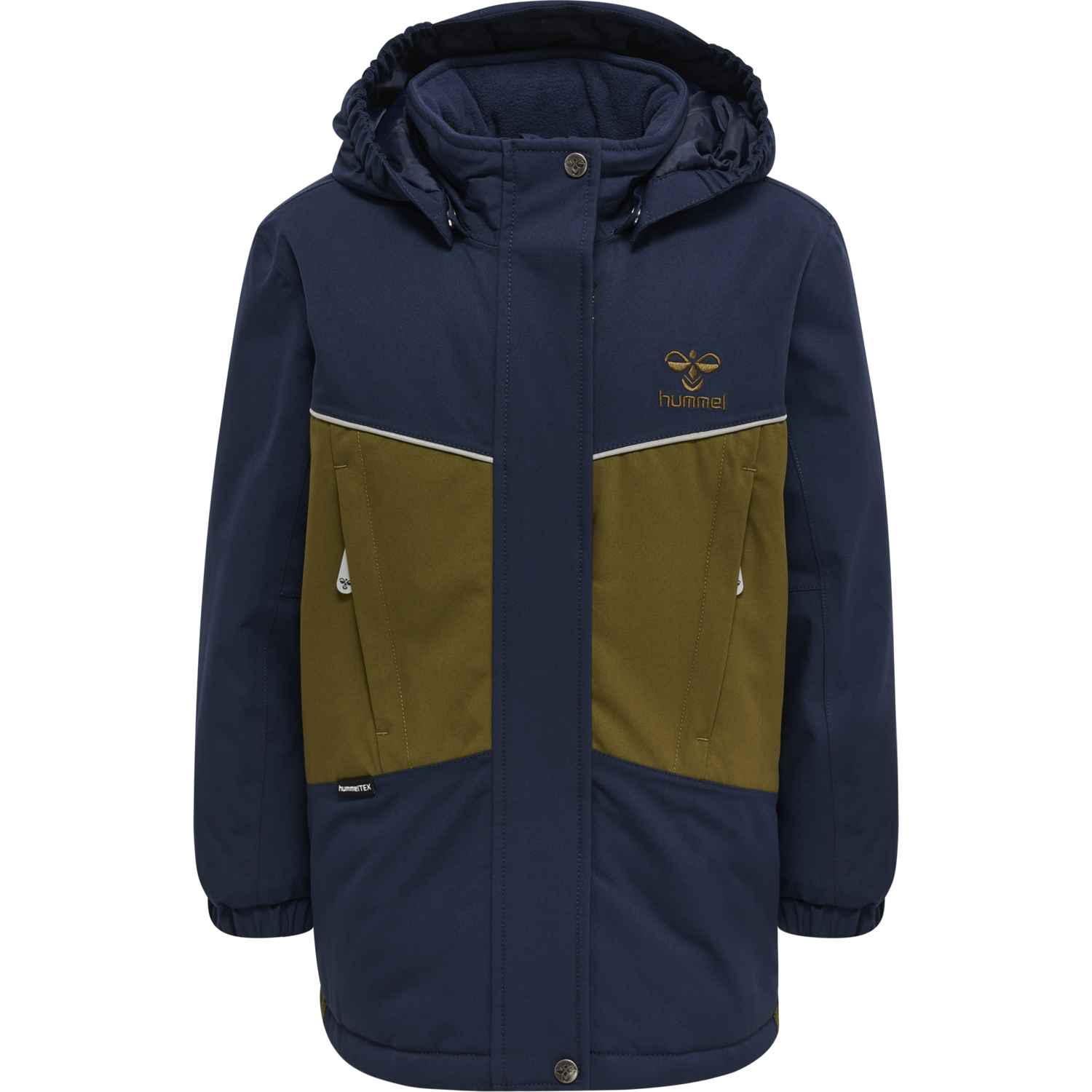 hmlCONRAD TEX JACKET, BLACK IRIS, packshot