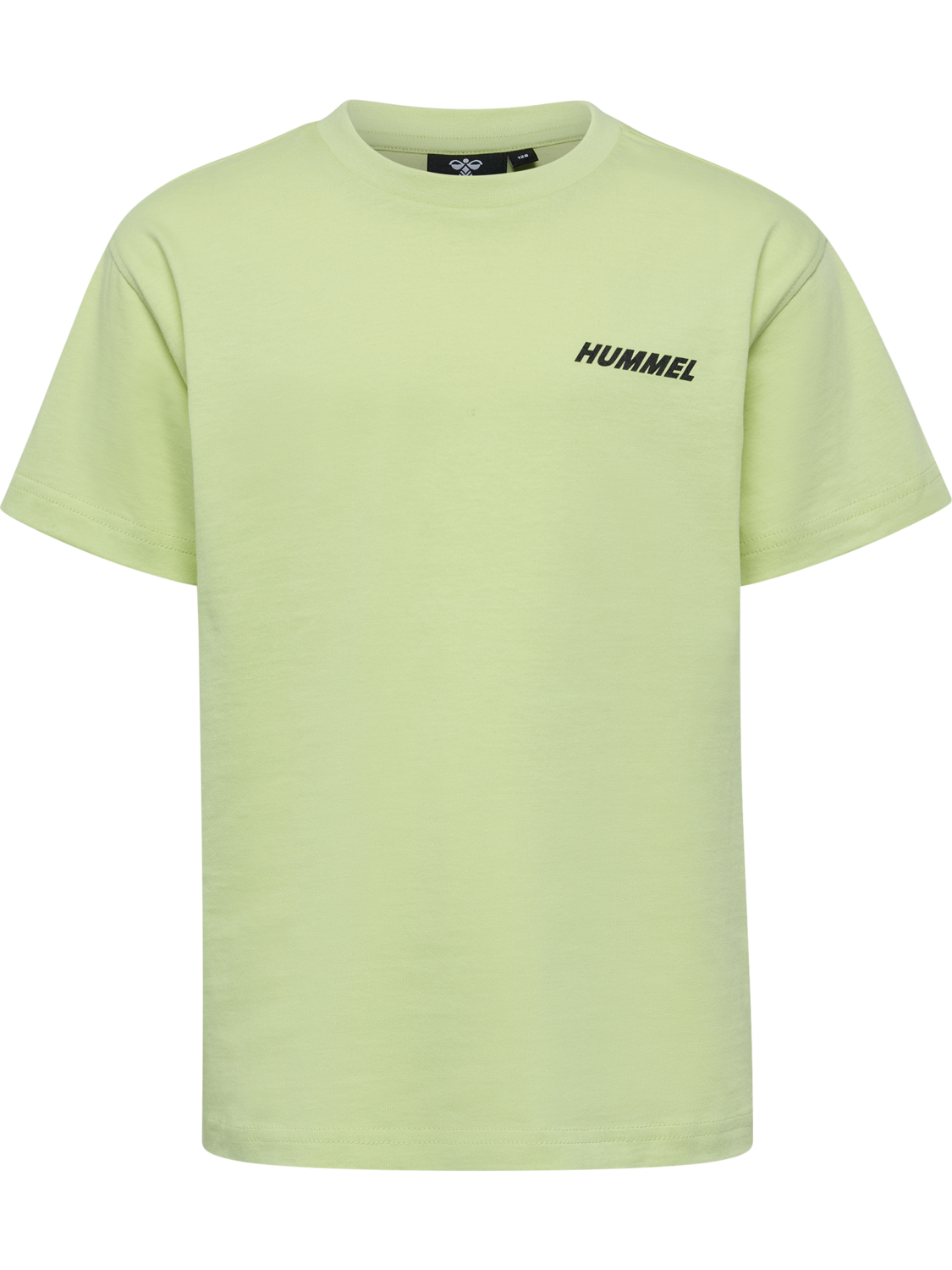 hmlCASPER T-SHIRT S/S, SHADOW LIME, packshot