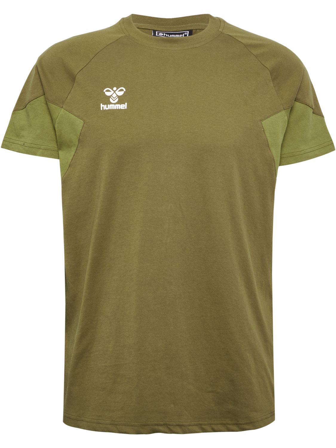 hmlTRAVEL T-SHIRT S/S, MILITARY OLIVE, packshot