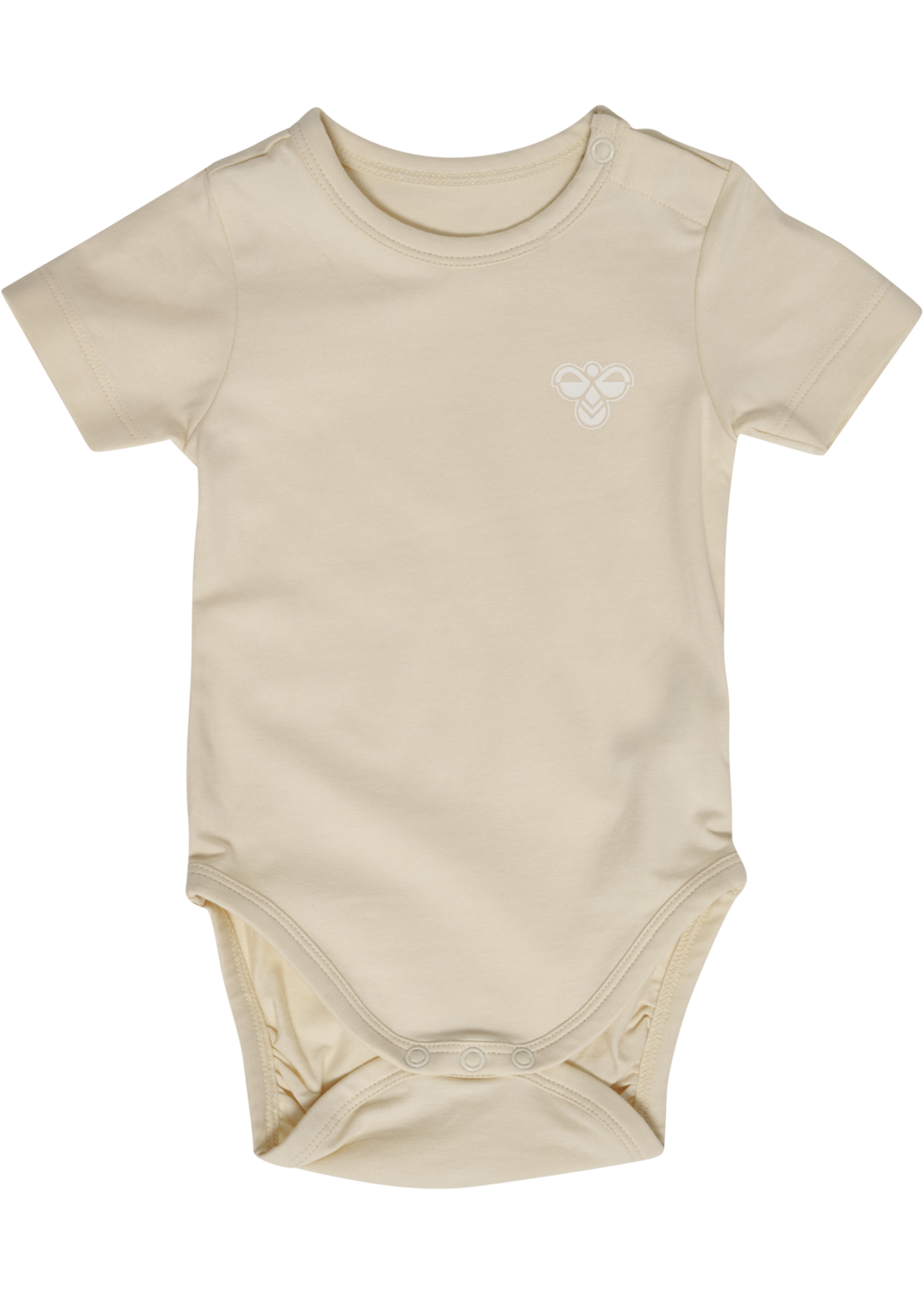 hmlMINI SOLID BODY S/S BEE, WHITECAP GRAY, packshot