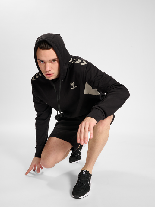 hmlSTALTIC COTTON HOODIE, 2001, model