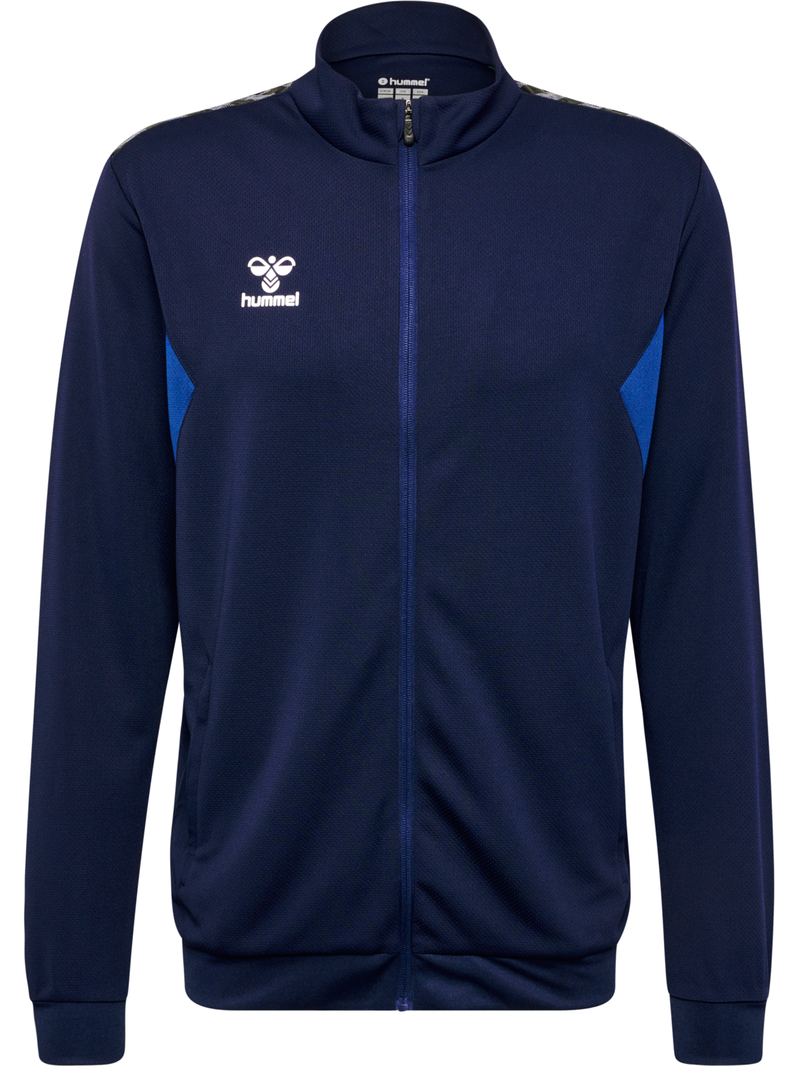 hmlAUTHENTIC PL ZIP JACKET, MARINE, packshot