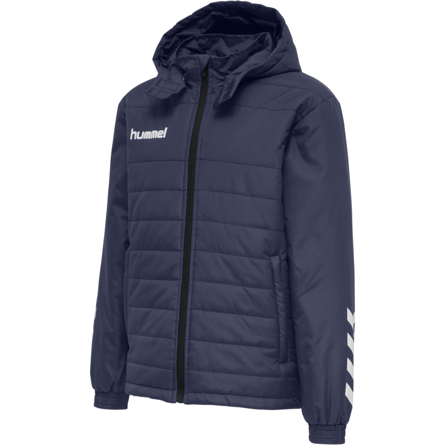 hmlPROMO SHORT BENCH JACKET KIDS, MARINE, packshot