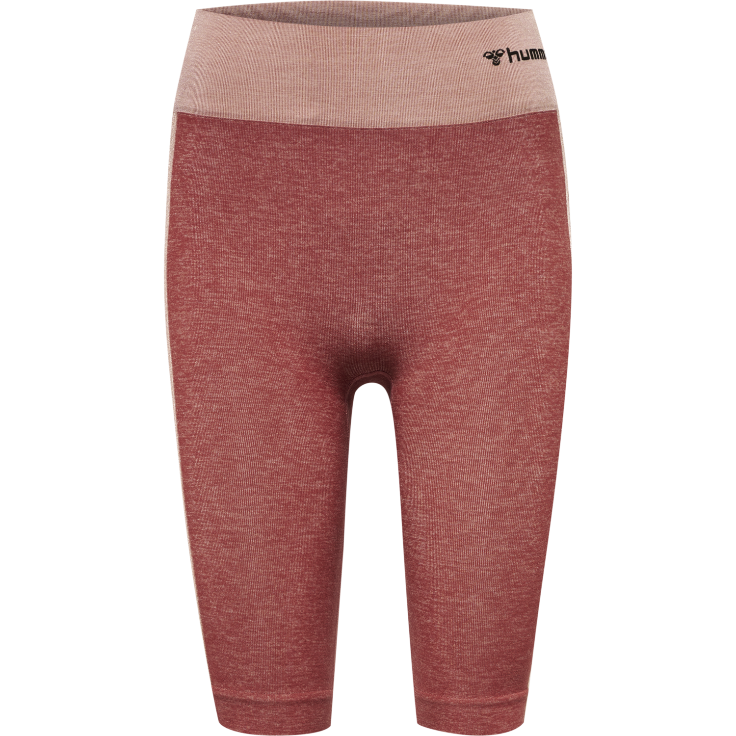 hmlCLEA SEAMLESS CYCLING SHORTS, WITHERED ROSE/ROSE TAN MELANGE, packshot