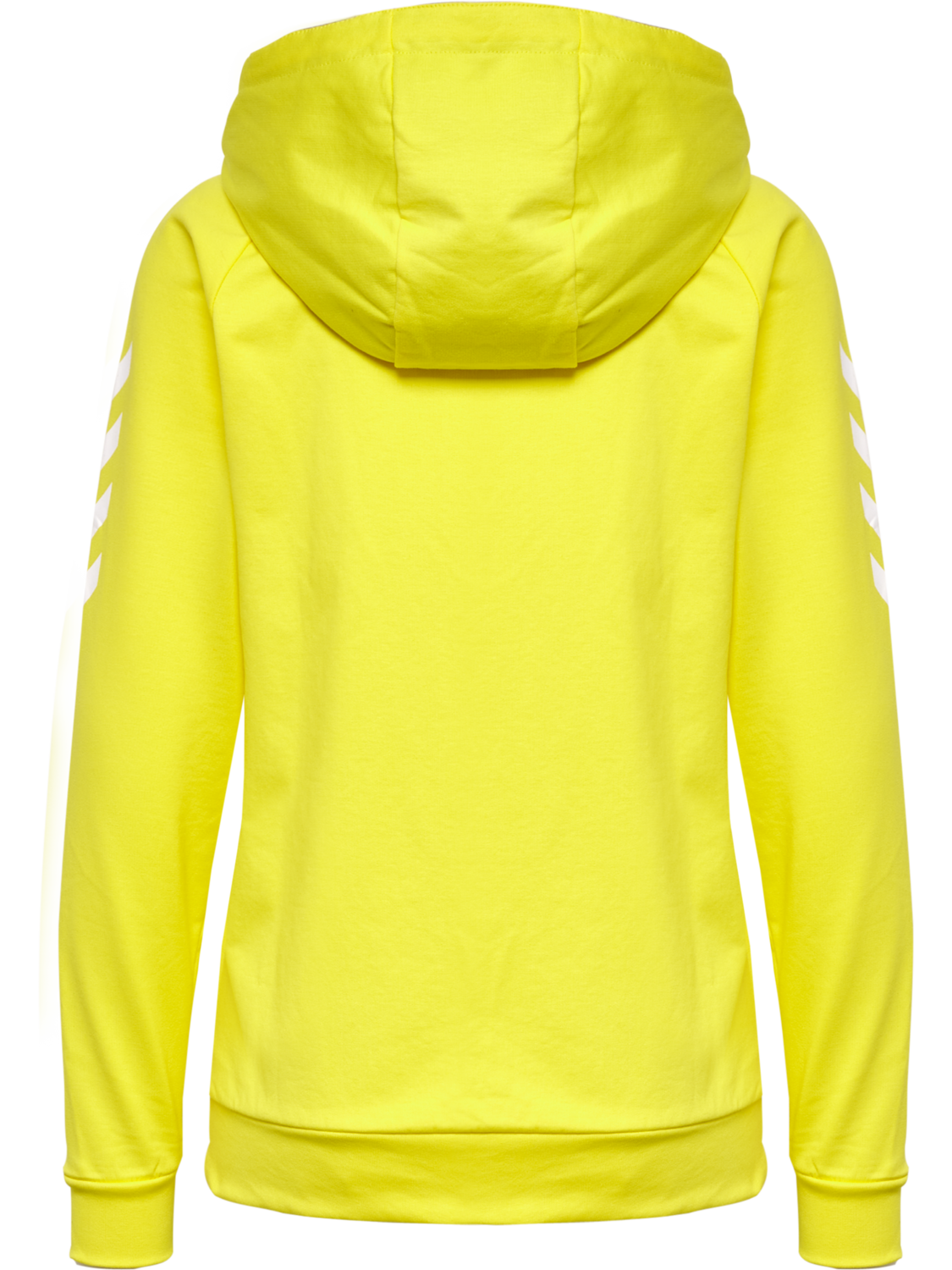 HUMMEL GO COTTON HOODIE WOMAN, BLAZING YELLOW, packshot