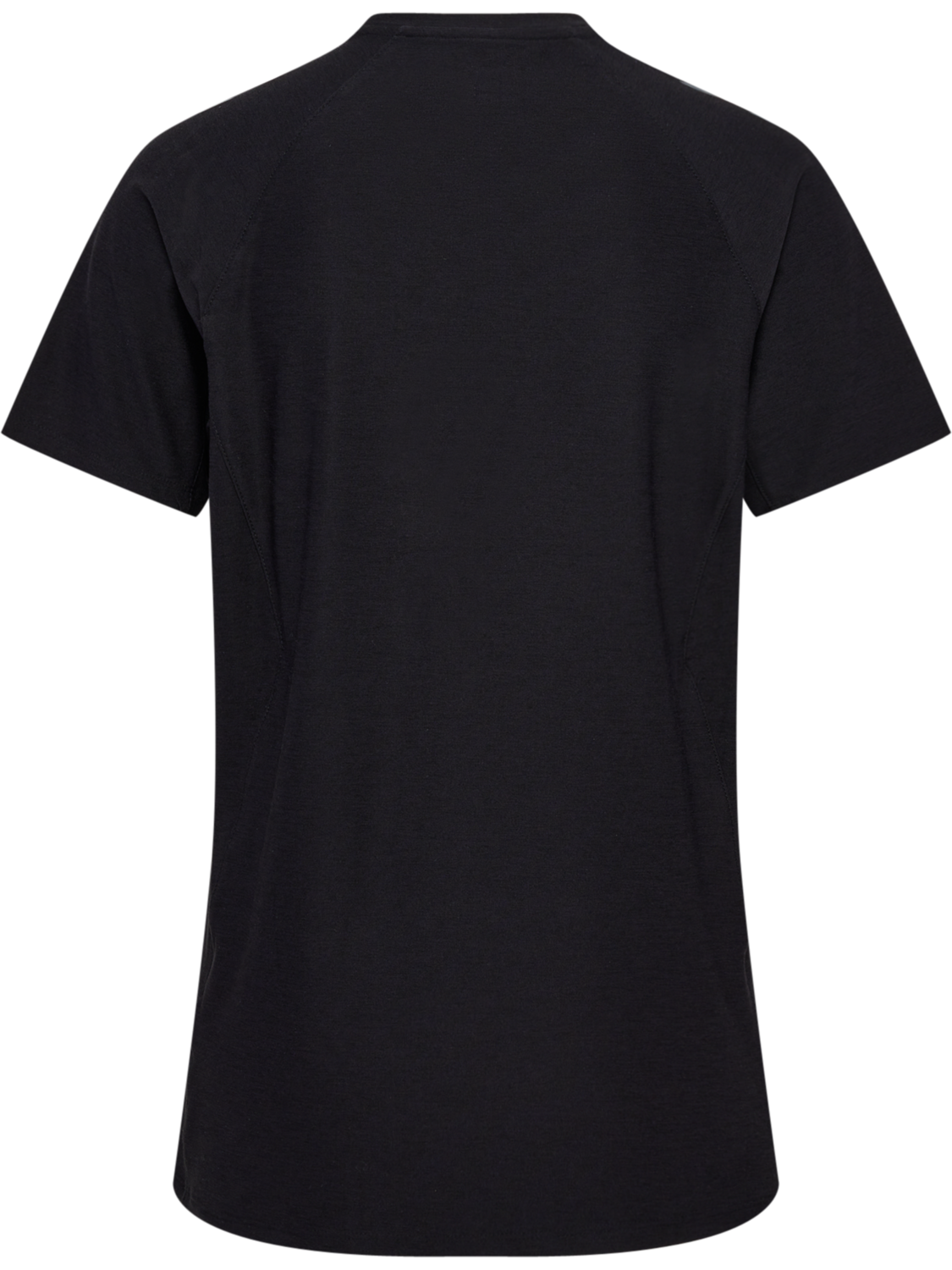 hmlCIMA 2.0 JERSEY S/S WOMAN, BLACK MELANGE, packshot