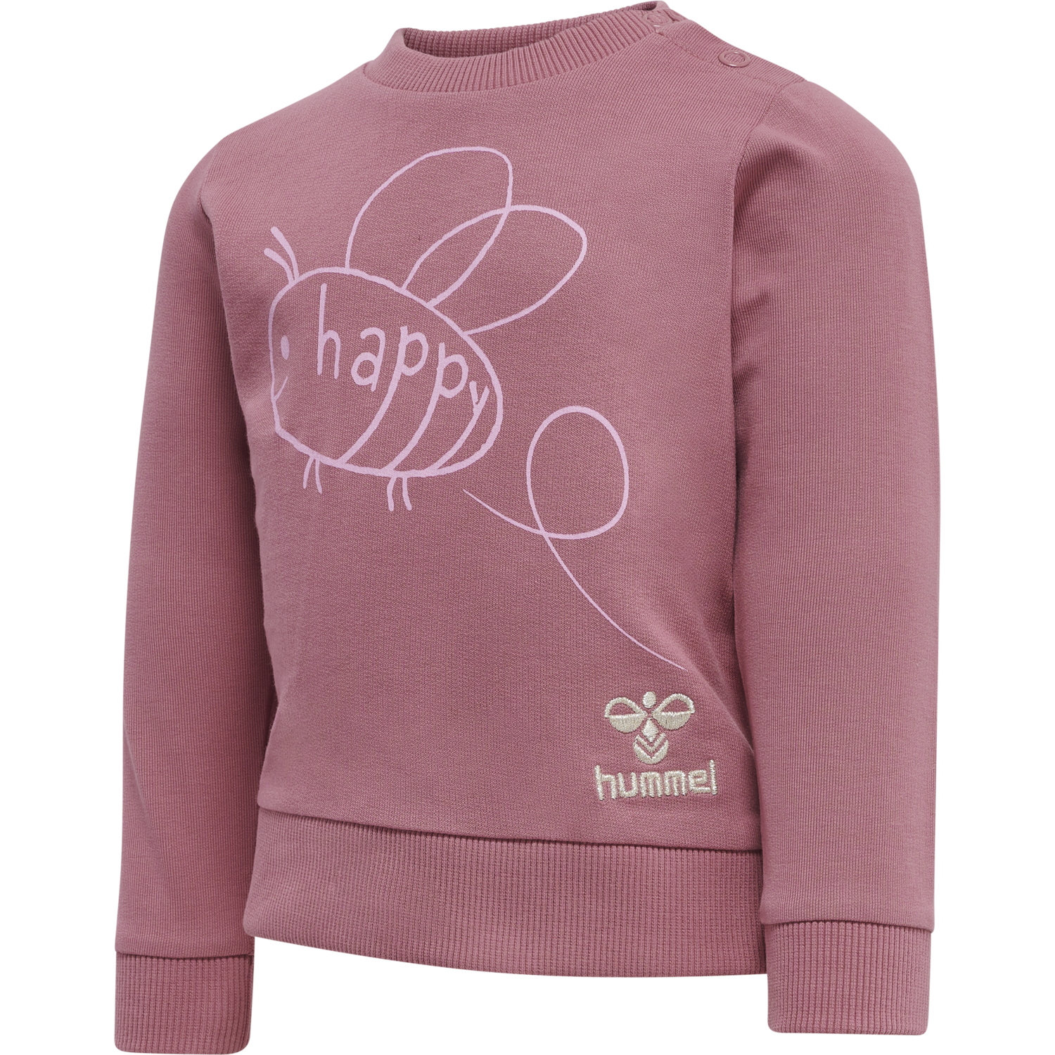 hmlFREE SWEATSHIRT, HEATHER ROSE, packshot