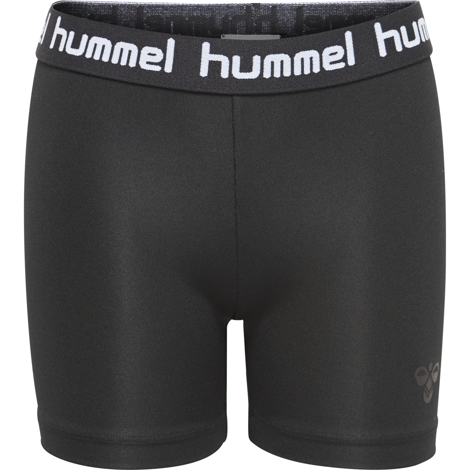 HMLTONA TIGHT SHORTS, BLACK, packshot