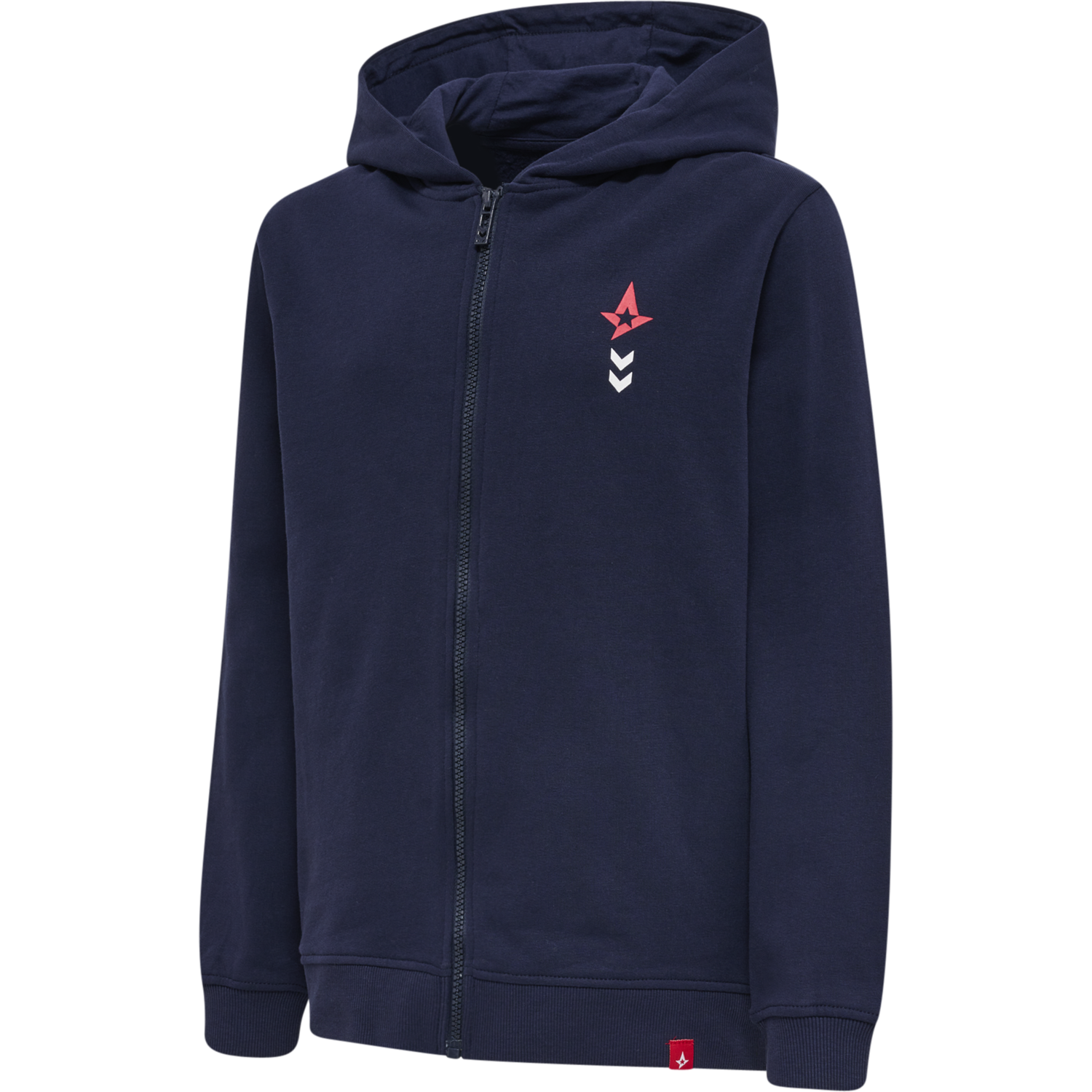 ASTRALIS 21/22 ZIP HOODIE KIDS, MARINE, packshot