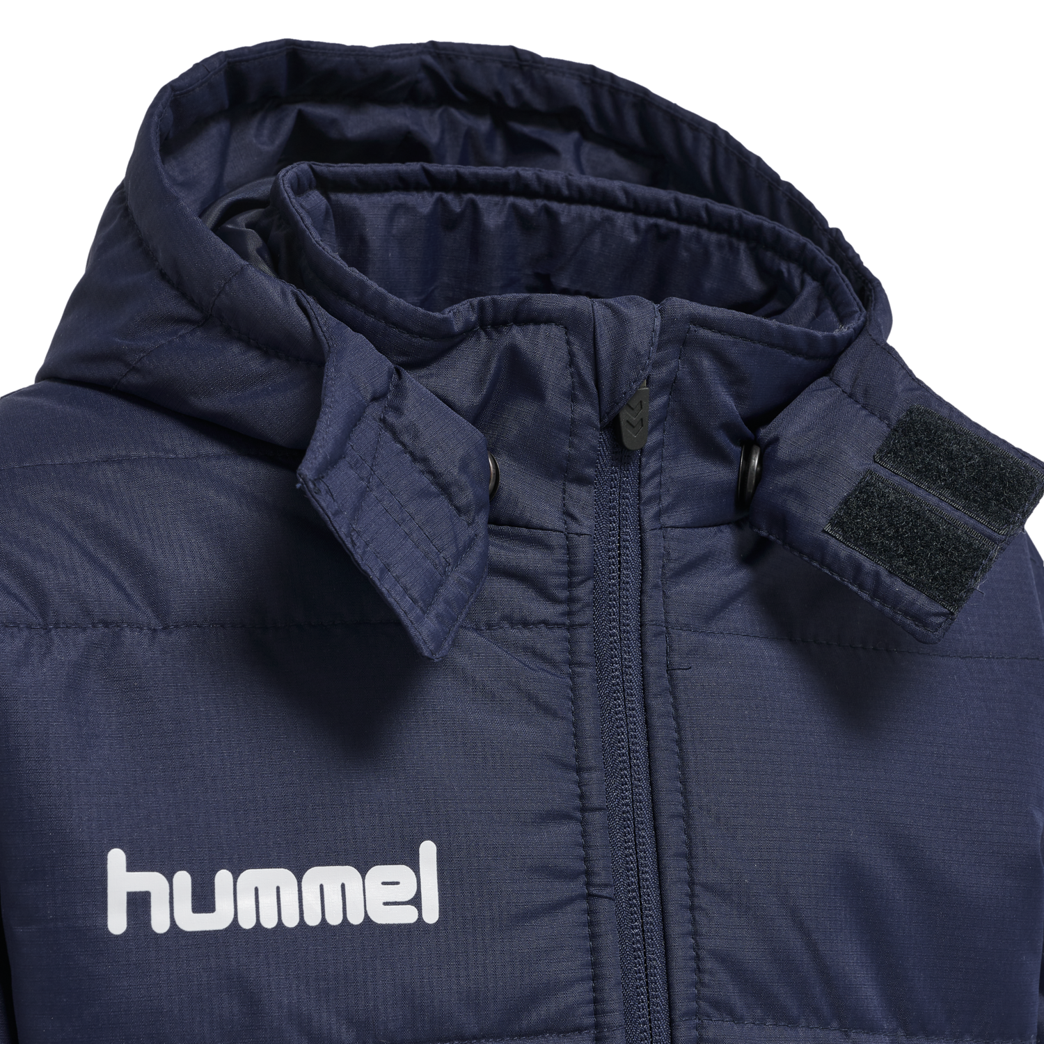 hmlPROMO SHORT BENCH JACKET KIDS, MARINE, packshot