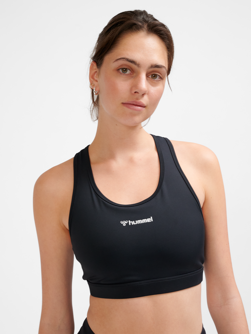 hmlBL PERFORMANCE SPORTS BRA, BLACK, model