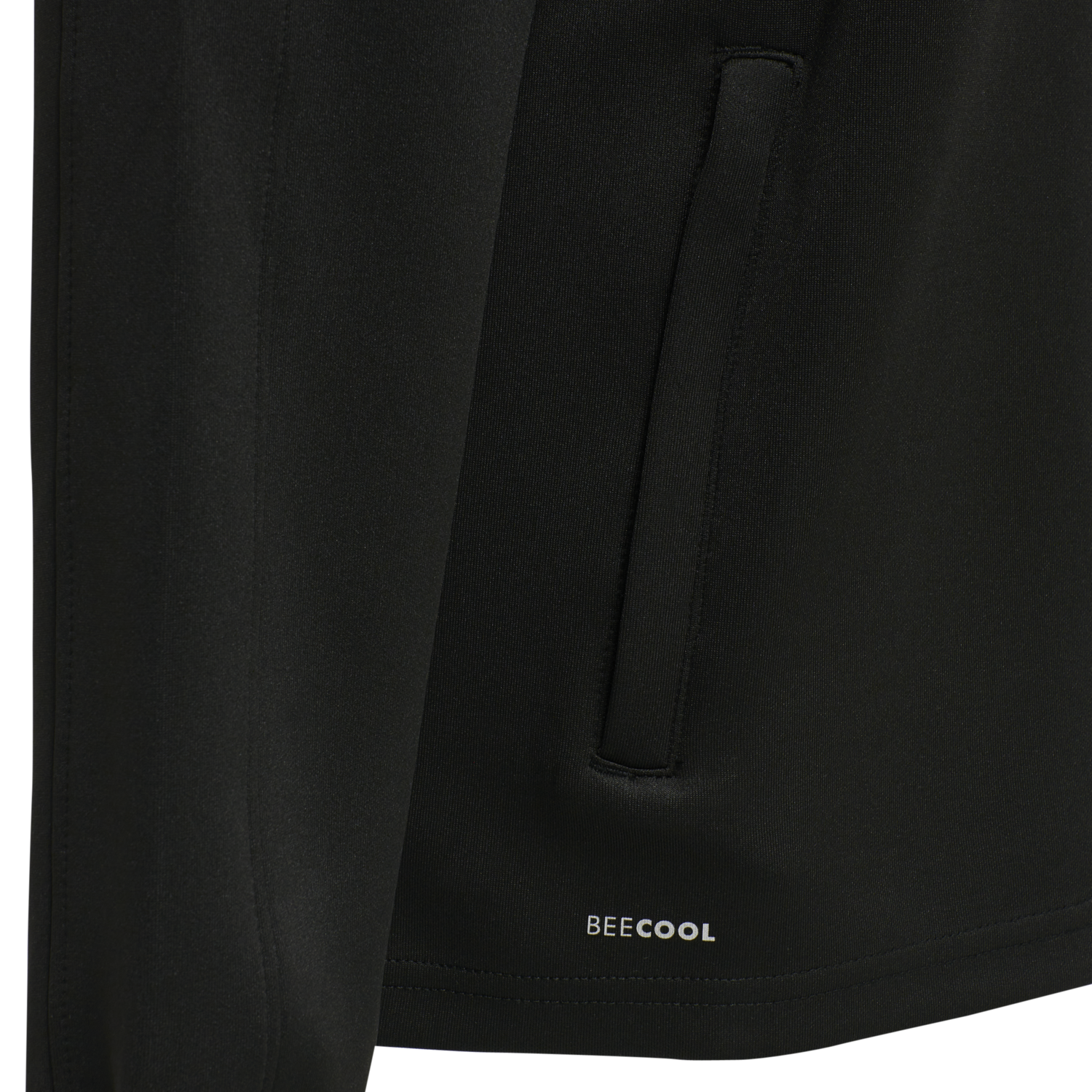 hmlCORE XK POLY SWEAT HOODIE WOMAN, BLACK, packshot