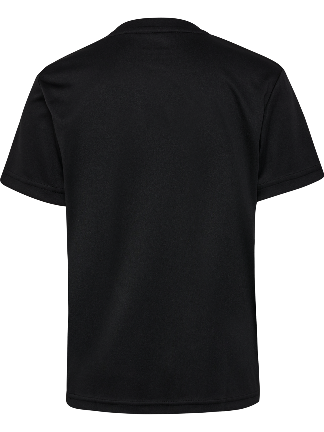 hmlLOGO JERSEY S/S KIDS, BLACK, packshot