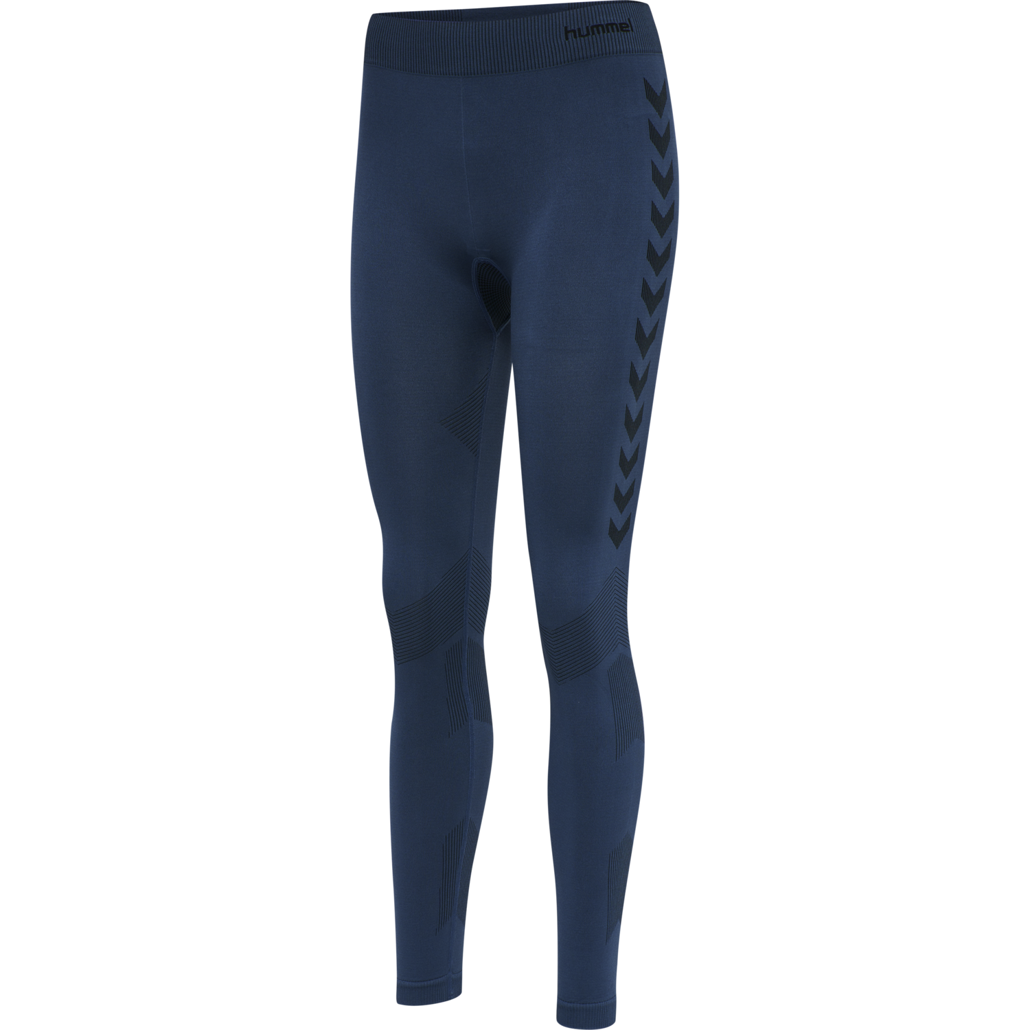 HUMMEL FIRST SEAMLESS TR TIGHTS W, DARK DENIM, packshot