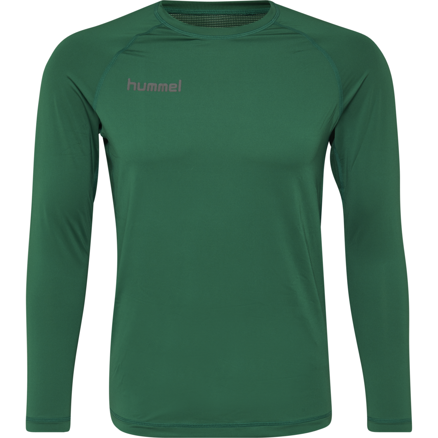 HUMMEL FIRST PERFORMANCE JERSEY L/S, EVERGREEN, packshot